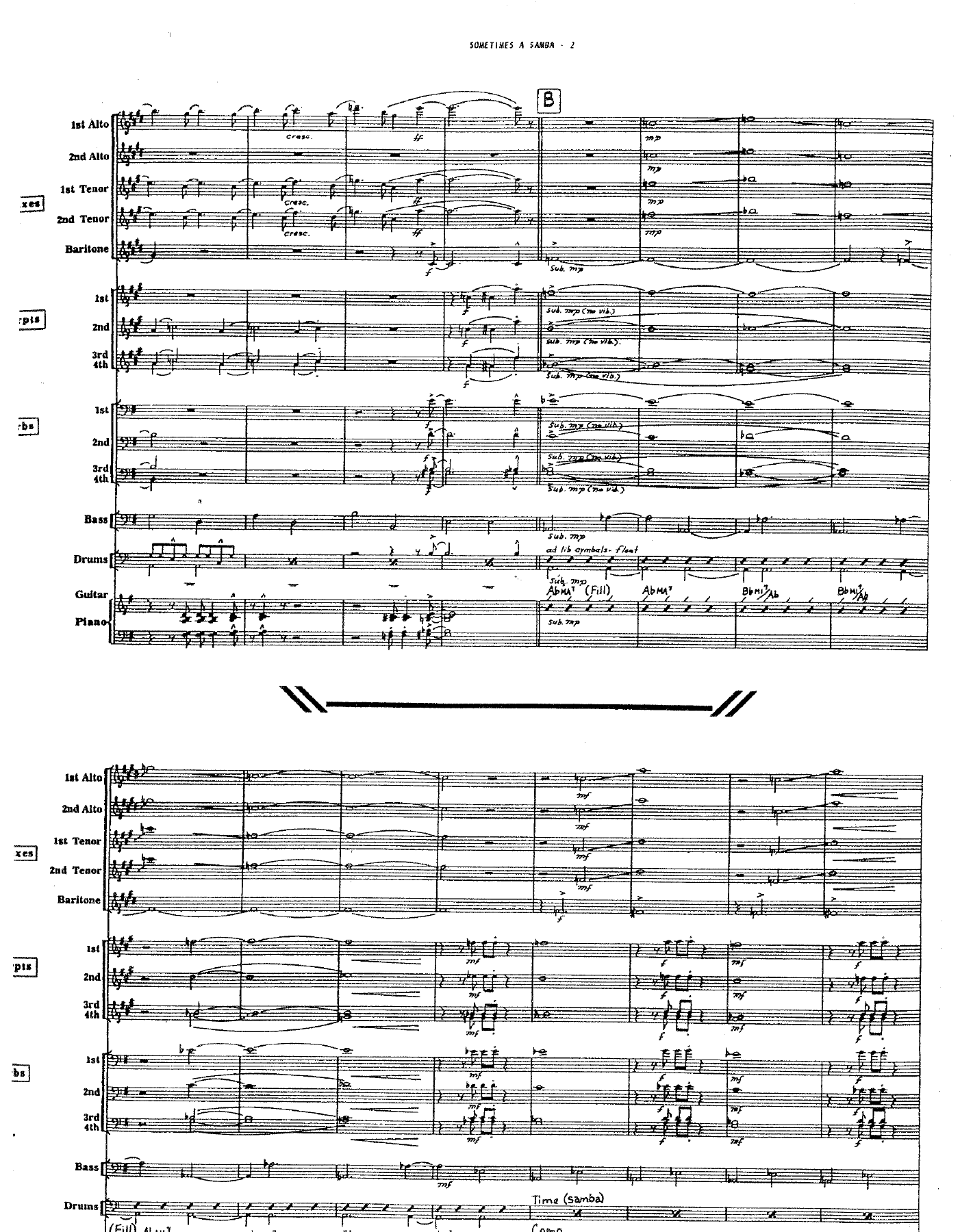 Sometimes A Samba — page 2