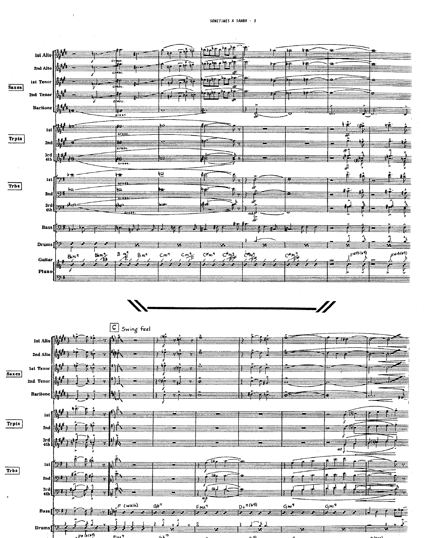 Sometimes A Samba — page 3