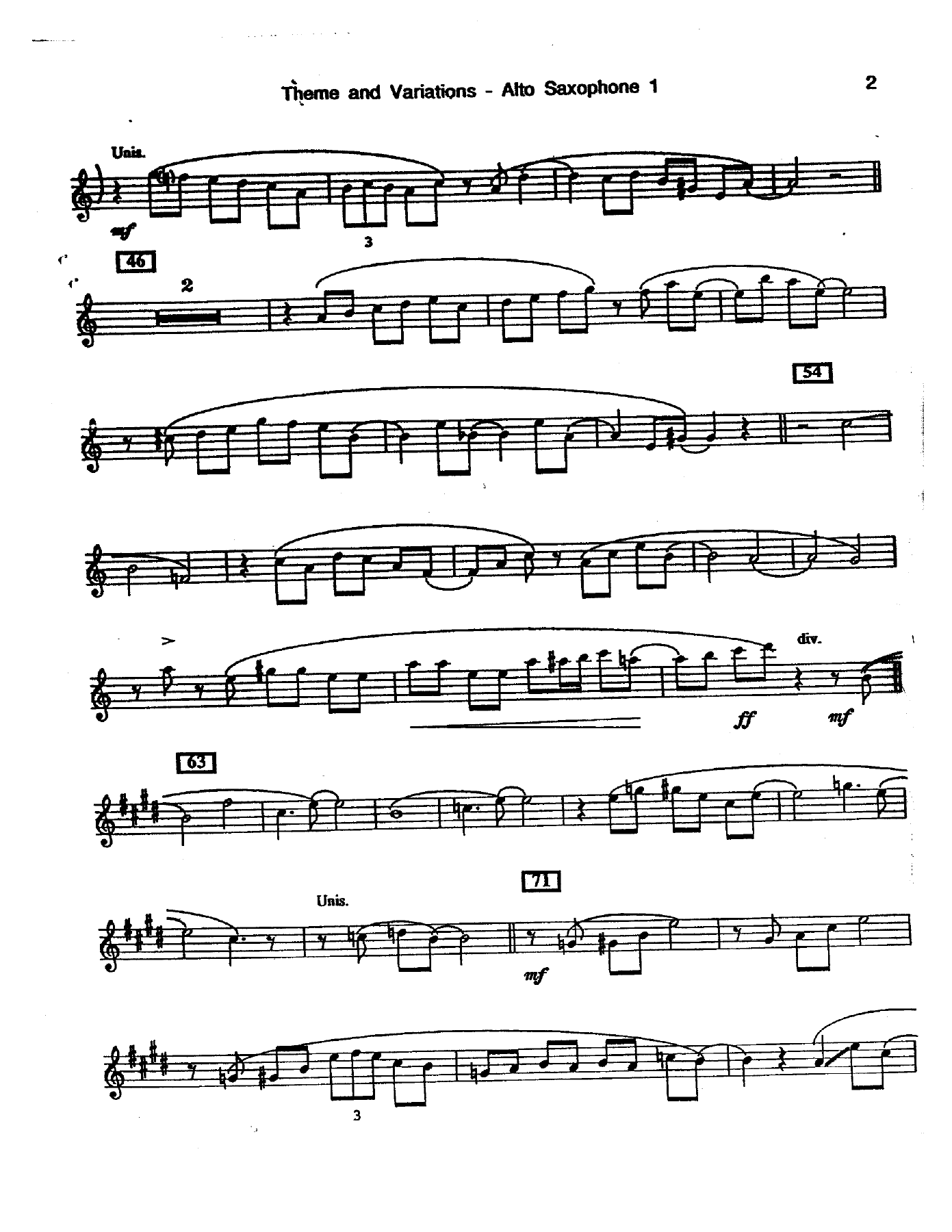 Theme And Variations (B.Holman) S.Kenton — page 2