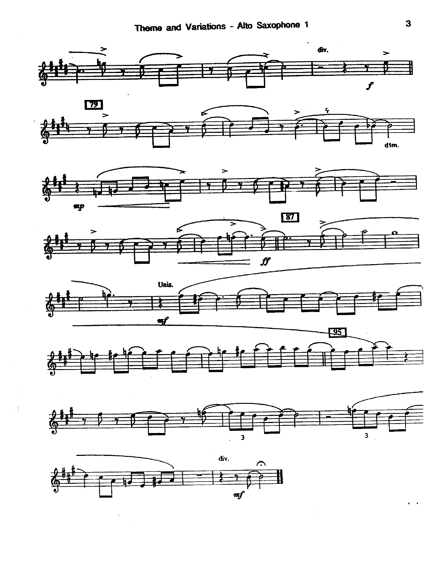 Theme And Variations (B.Holman) S.Kenton — page 3