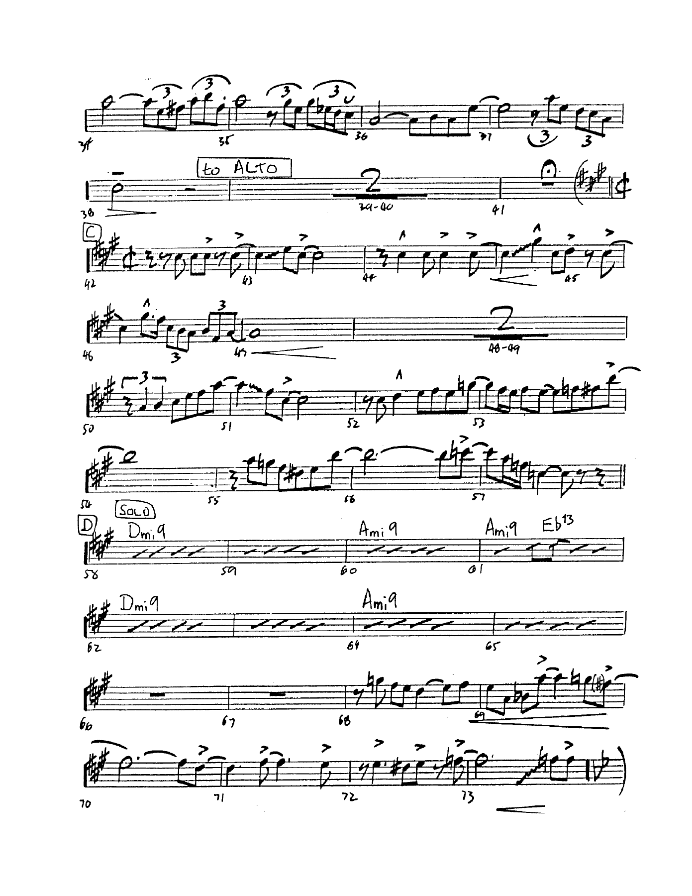 Come Rain Or Come Shine (B.Liston) vocal — page 2