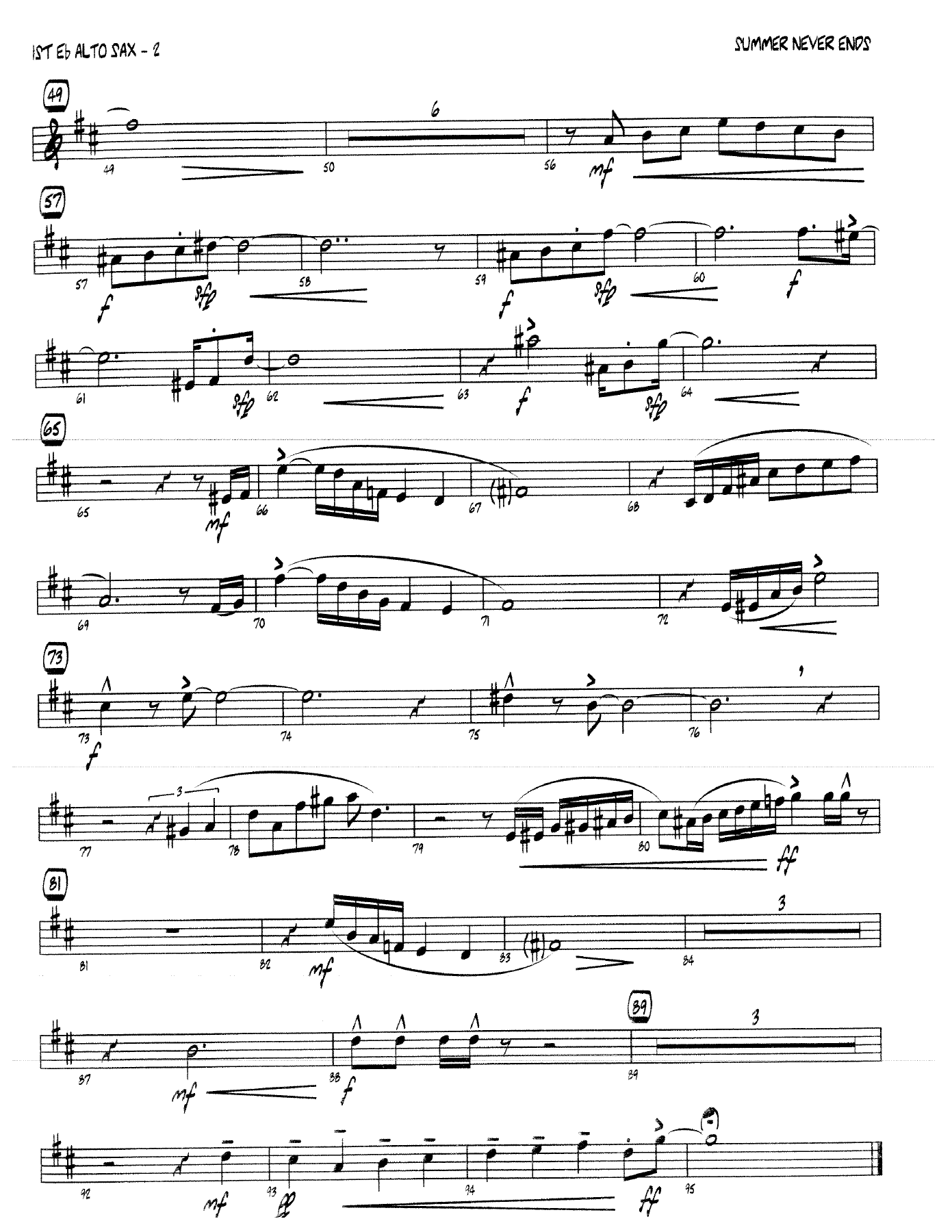 Summer Never Ends (B.Liston) TRB — page 2