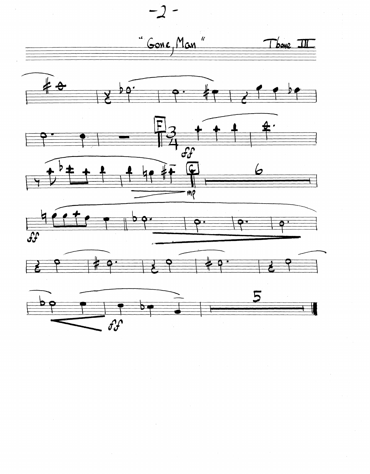 Gone Man (B.Potts) MP3 — page 2