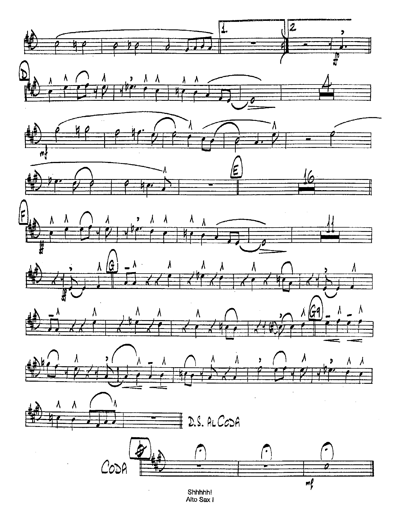 SHHHH (B.Potts) MP3 — page 2
