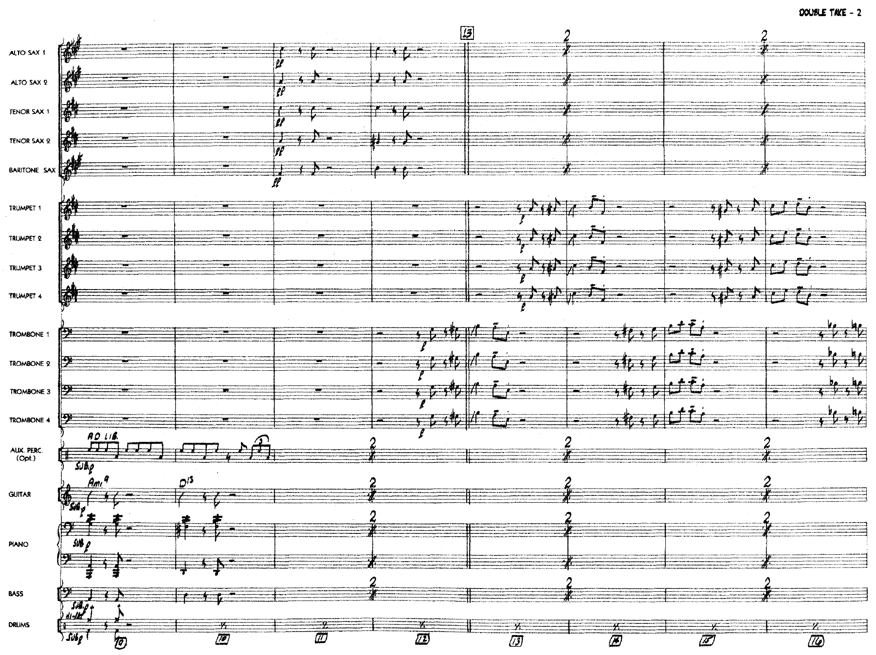 Double Take (B.Byers) MP3 — page 2