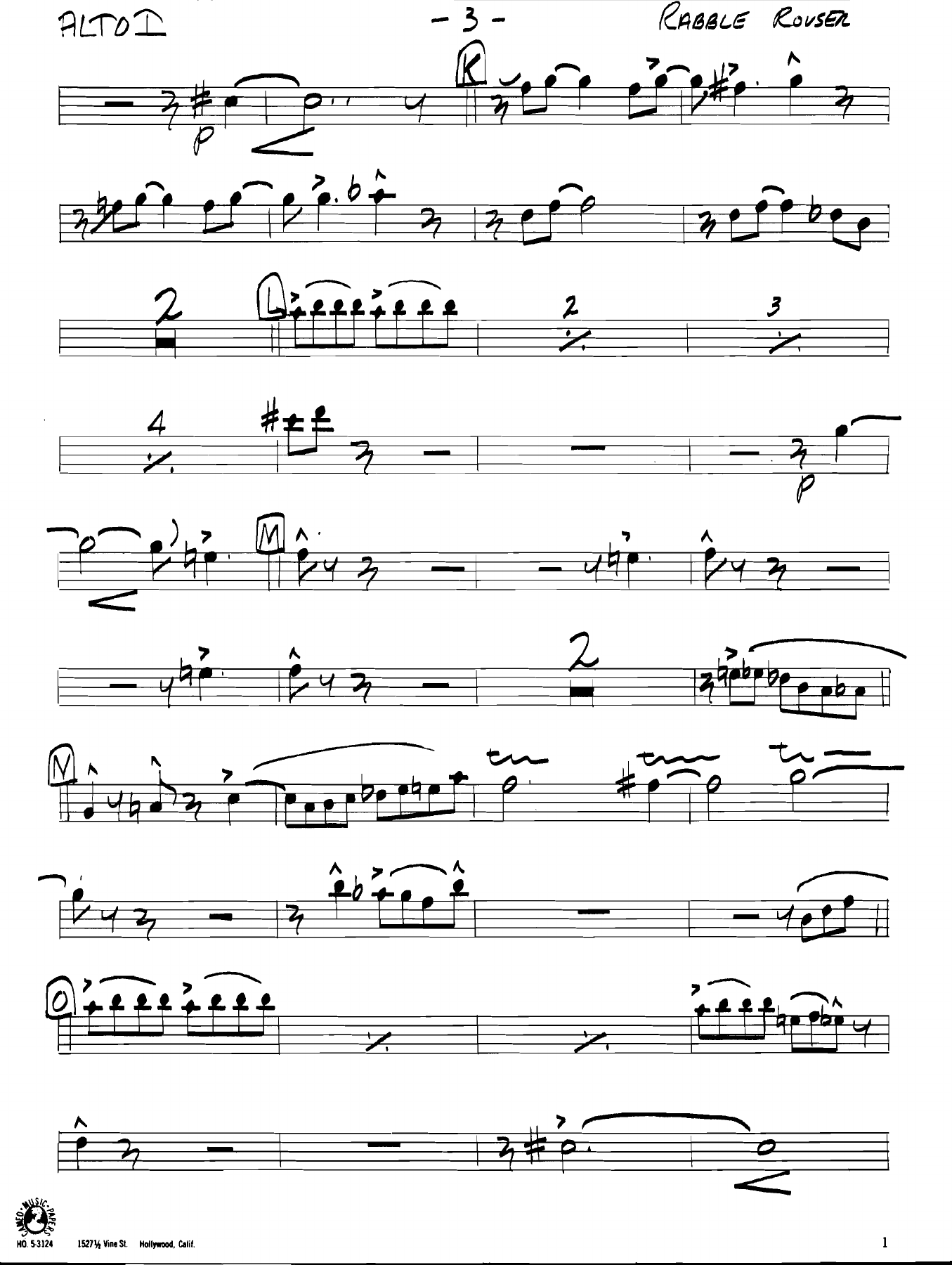 Rabble Rouser (B.Byers) C.Barnet — page 3