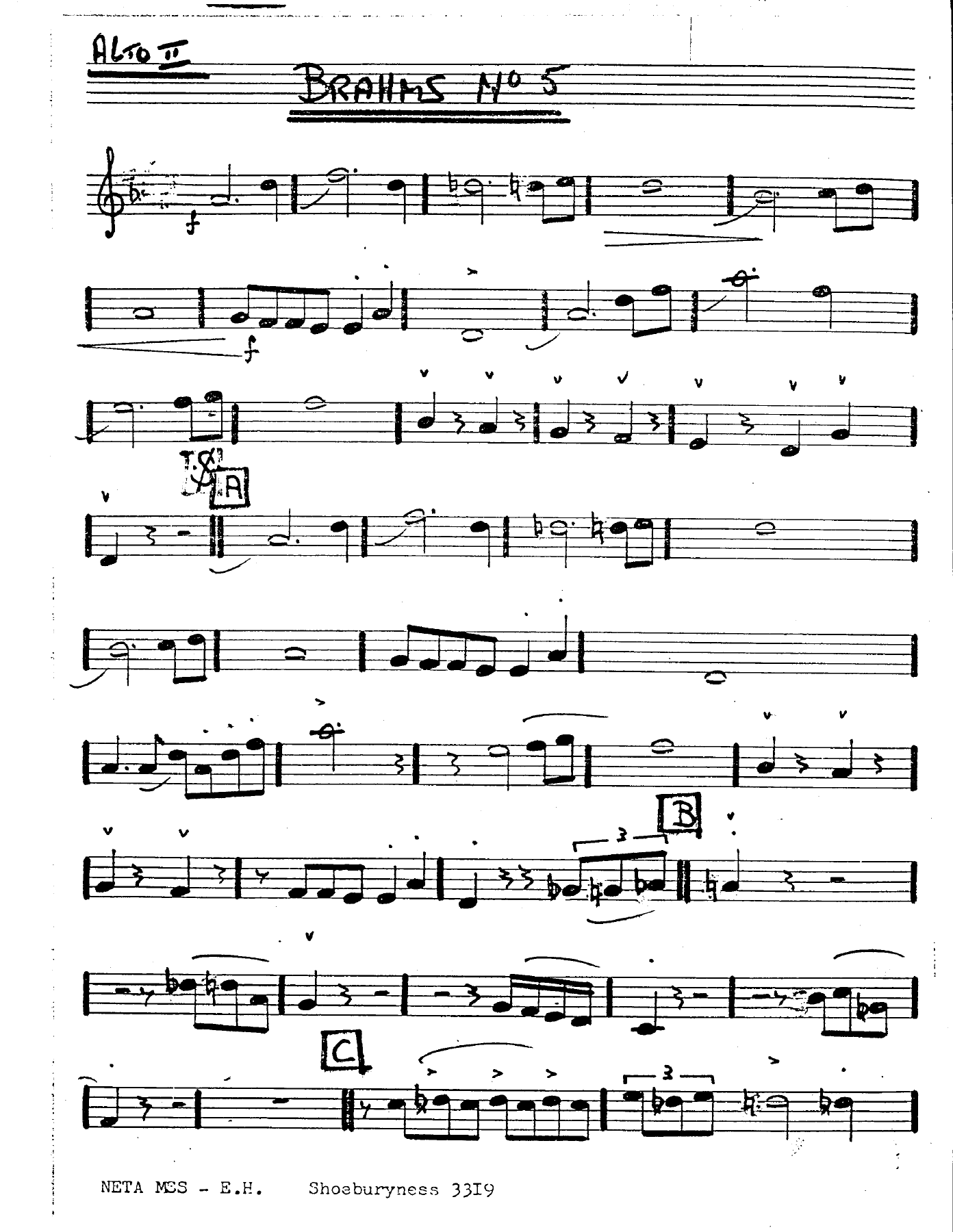 Brahm's No 5 Dance — page 3