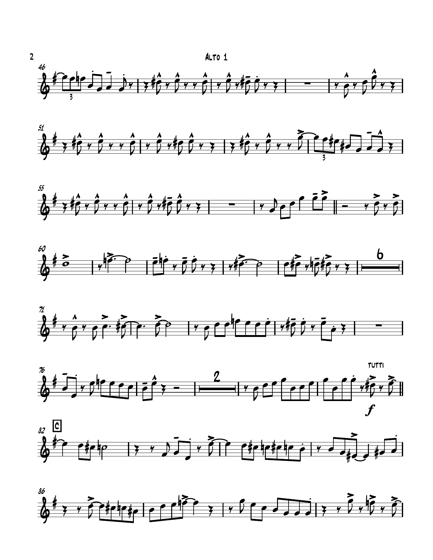 Cheek To Cheek (B.May) J.Farley 2 Arr — page 2