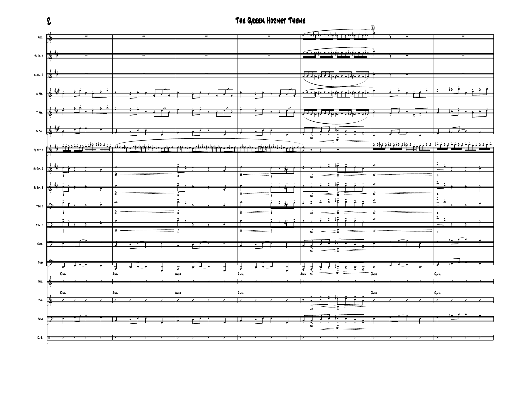 The Green Hornet Theme — page 2