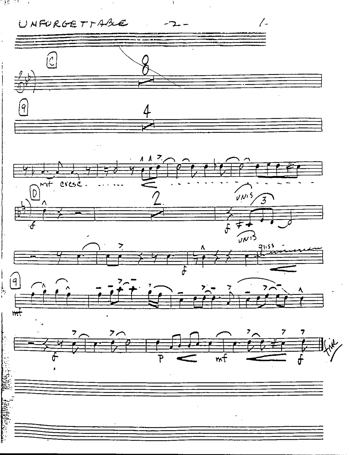 Unforgettable (B.May) MP3 — page 2