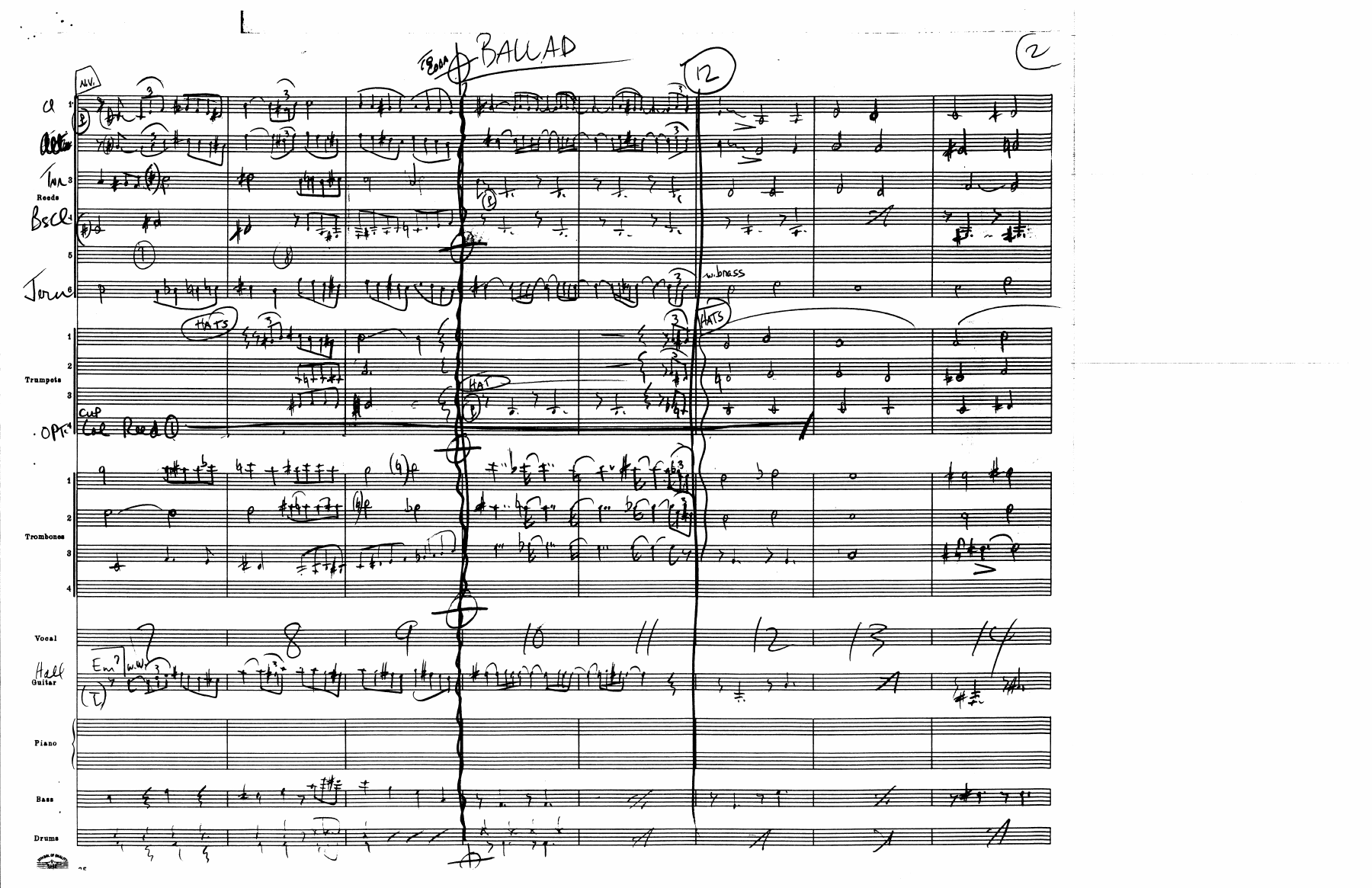 Ballad (B.Brookmeyer) G.Mulligan — page 2