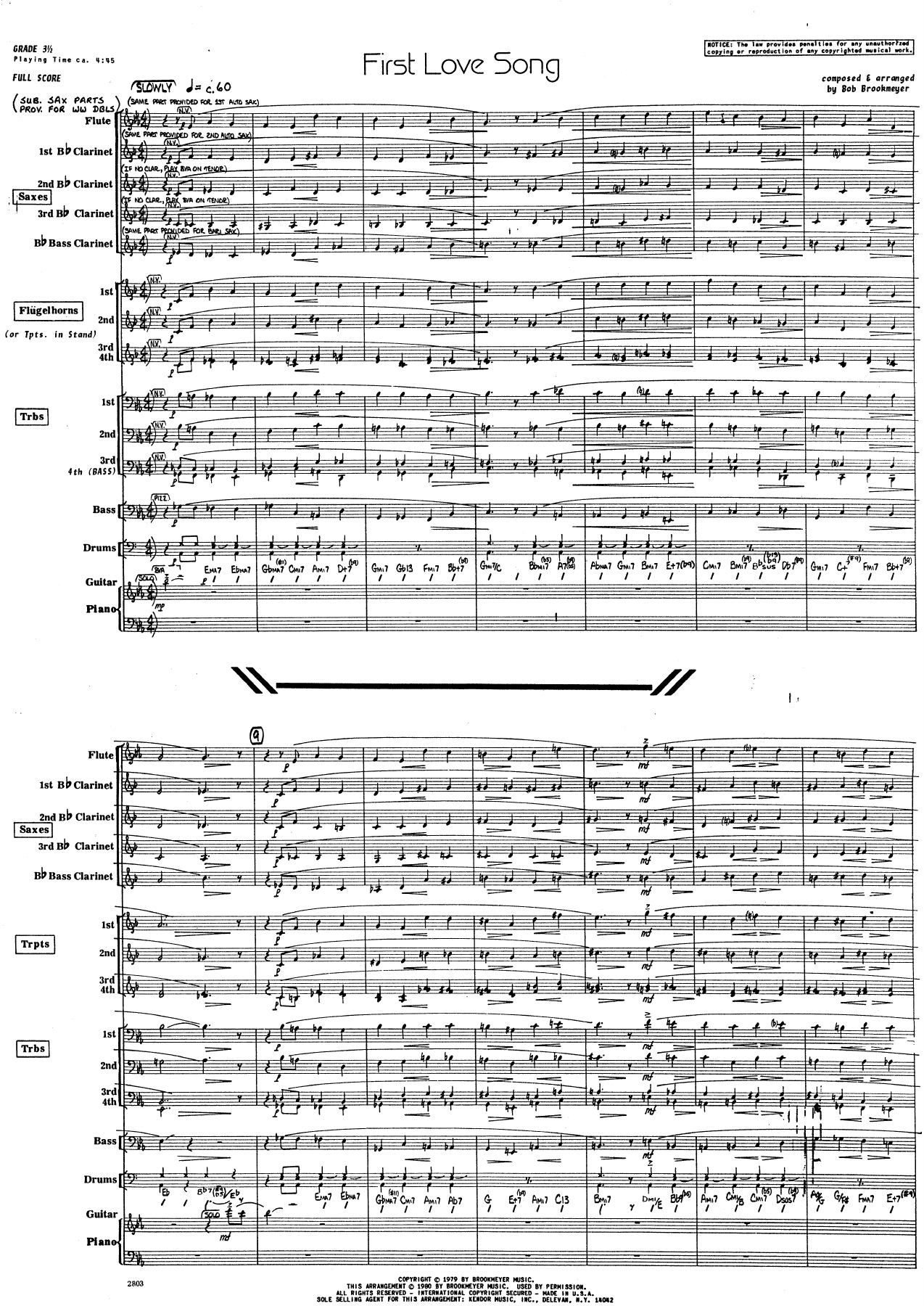 First Love Song (B.Brookmeyer) MP3 — page 2