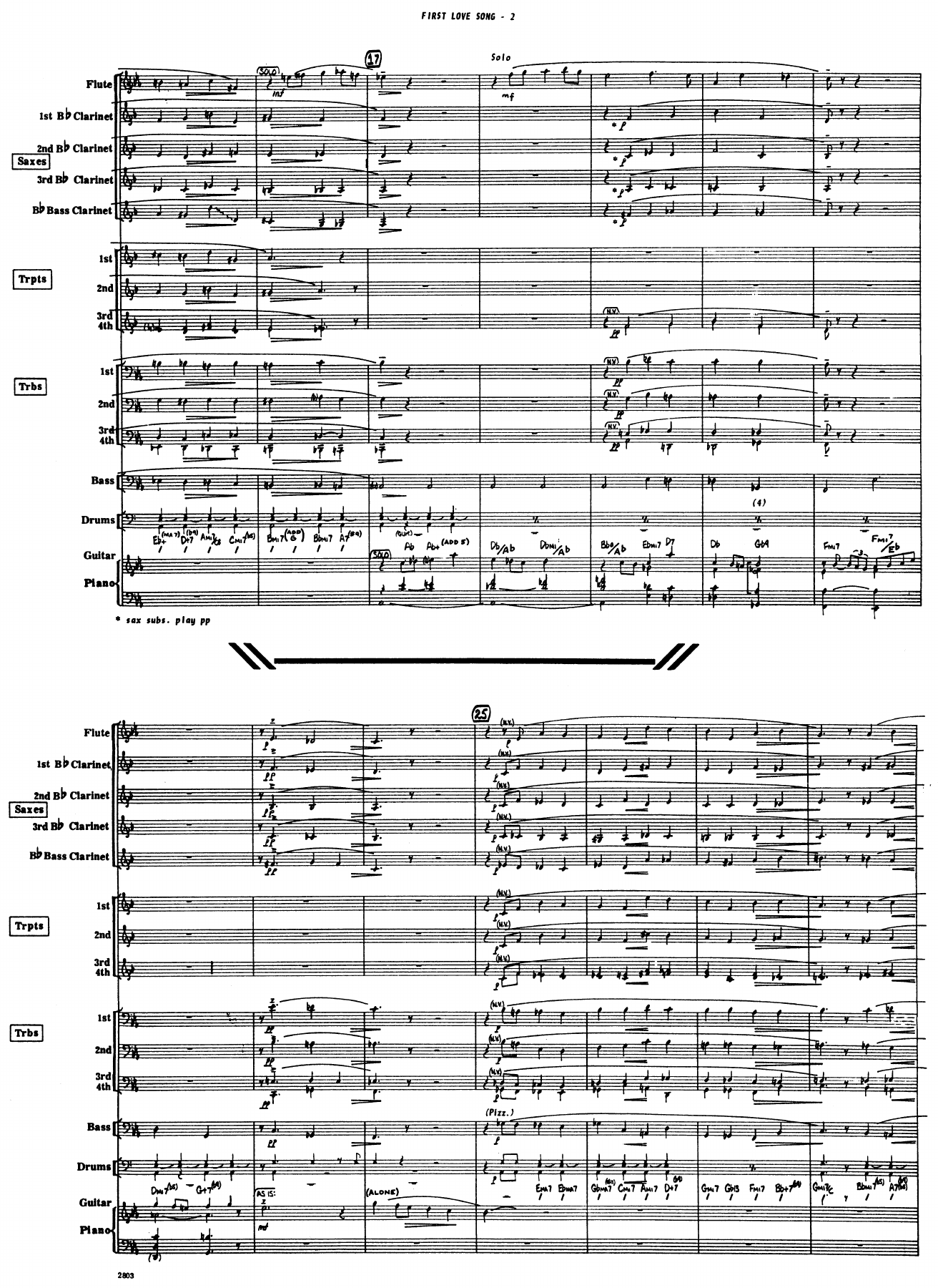 First Love Song (B.Brookmeyer) MP3 — page 3