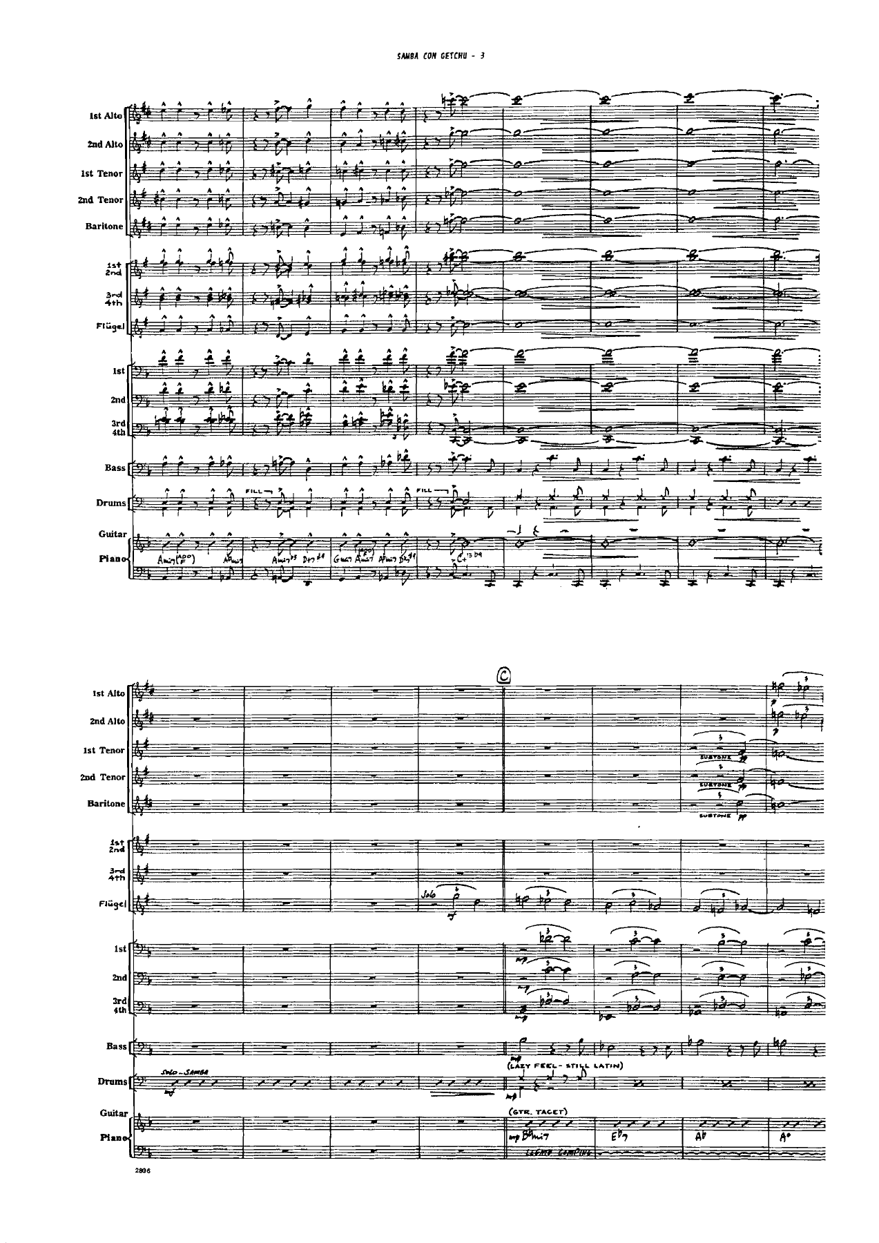 Samba Con Getchu (B.Brookmeyer) Grade 5,5 — page 3