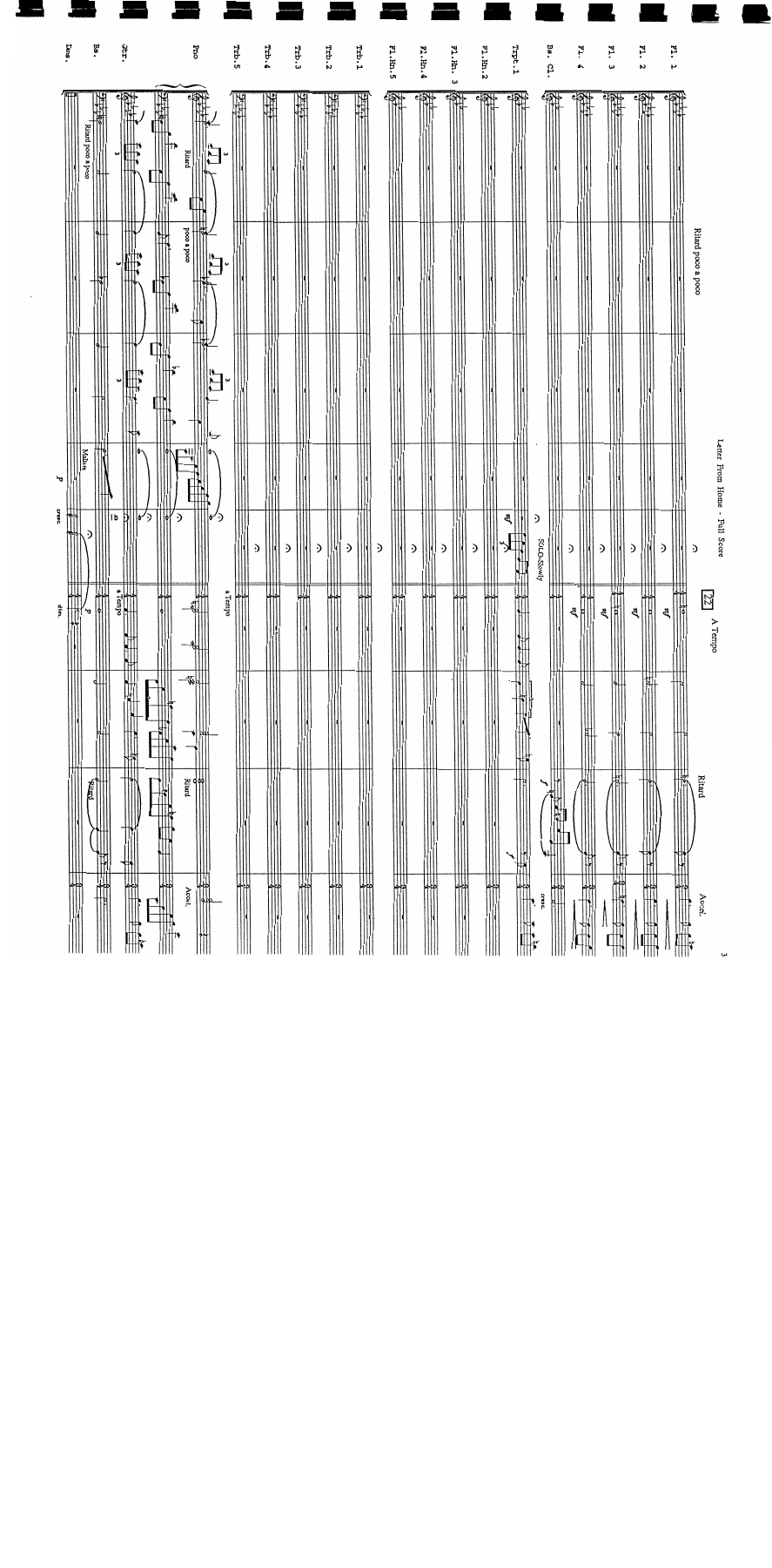 Letter From Home (B.Curnow) MP3 — page 3