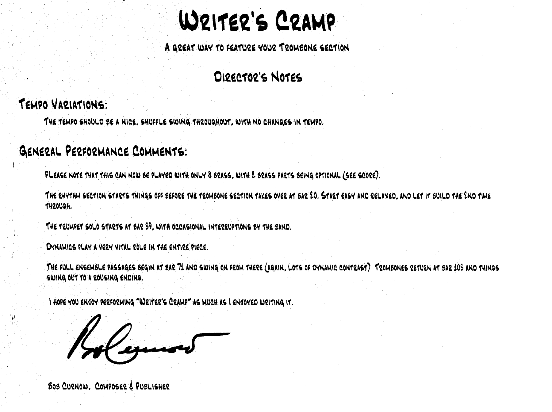 Writer's Cramp — page 2
