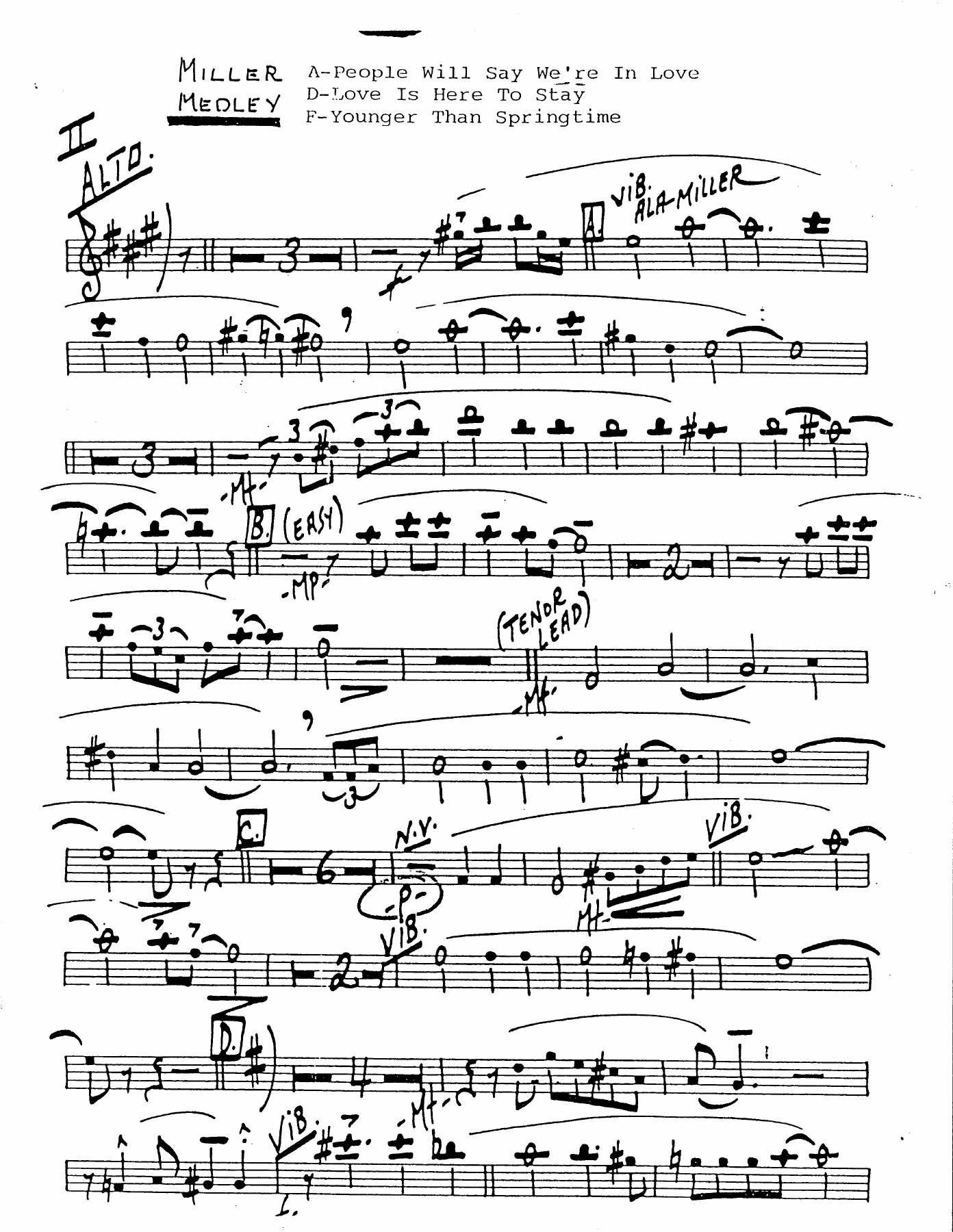 Miller Love Medley — page 3