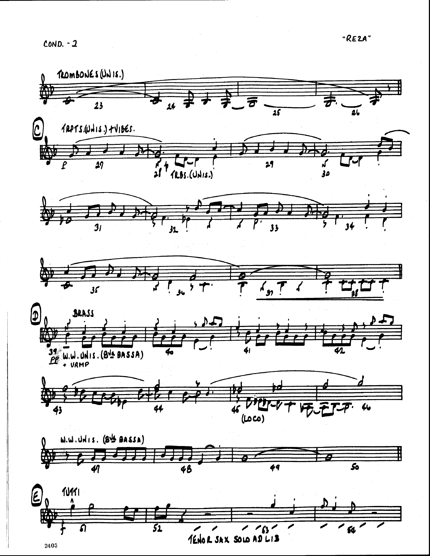 Reza (B.Florence) L.Brown — page 2