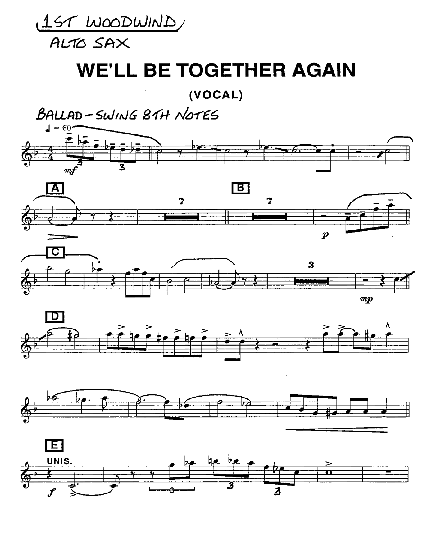 We'll Be Together Again (B.Florence) D.Schuur-C.Basie — page 3