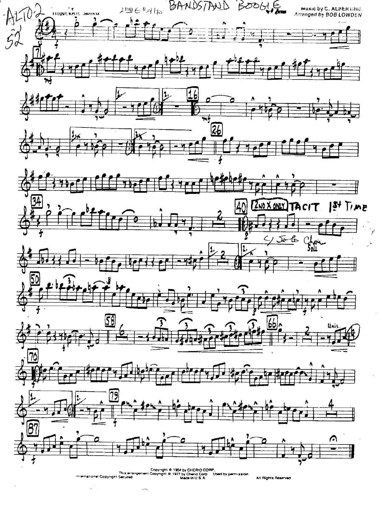 Bandstand Boogie — page 2