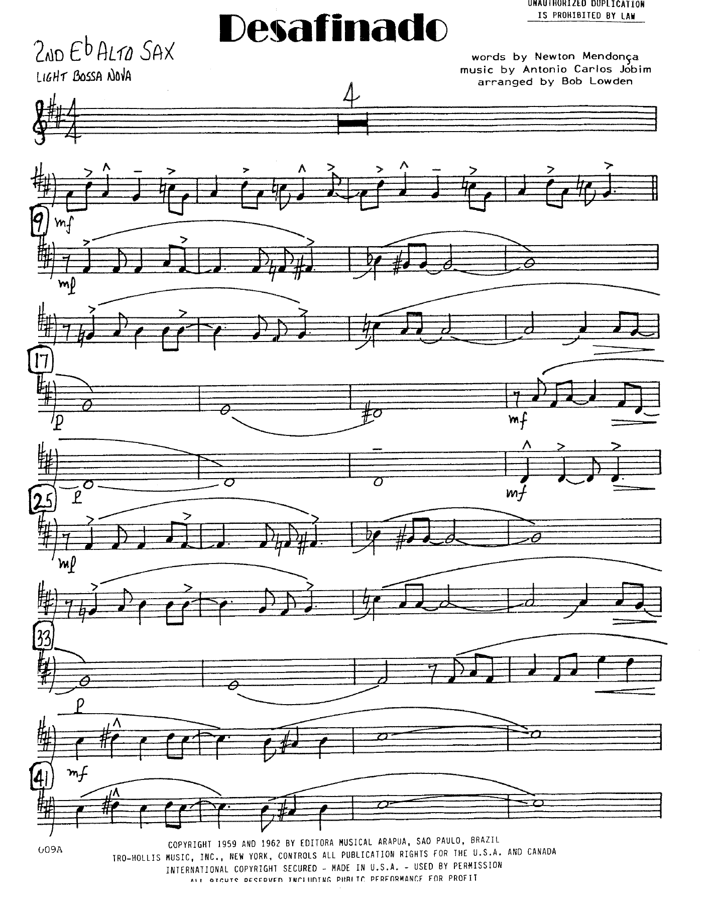 Desafinado (B.Lowden) 2 — page 3