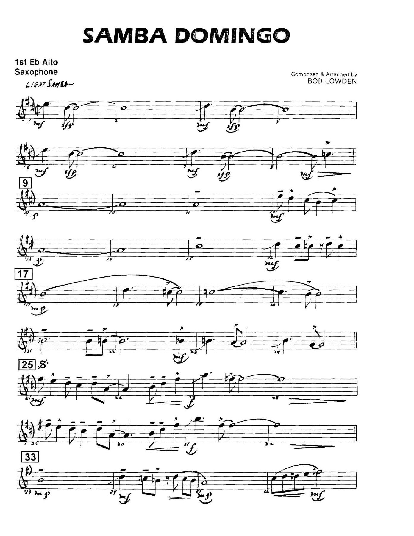 Samba Domingo — page 2
