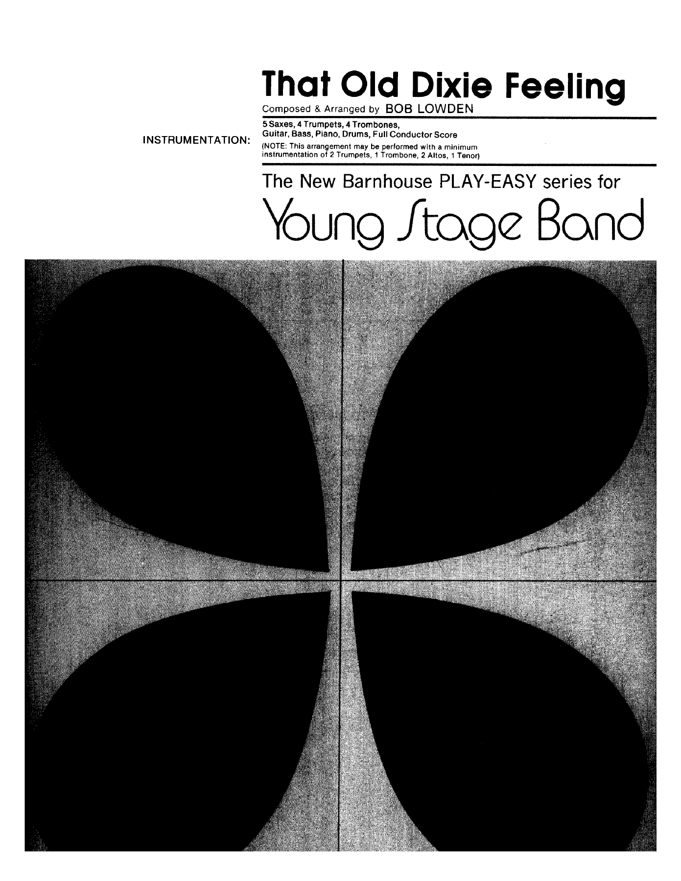 That Old Dixie Feeling — sheet music cover (first page)