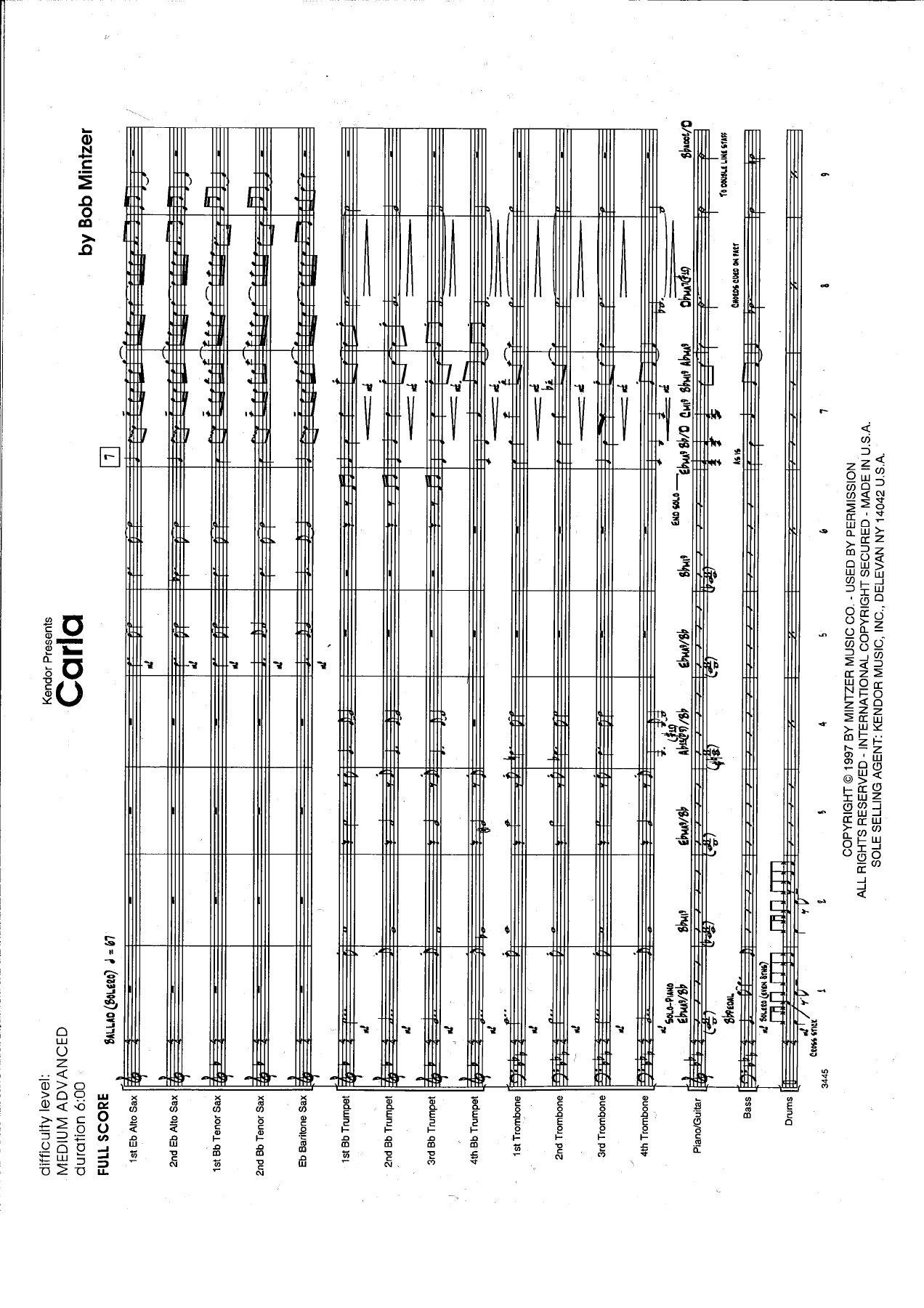 Carla (B.Mintzer) MP3 — page 2