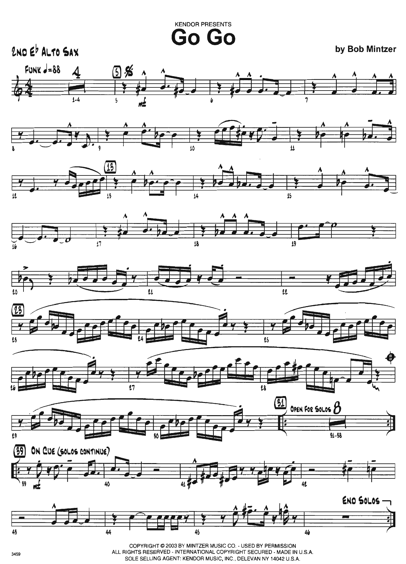 Go Go (B.Mintzer) MP3 — page 3