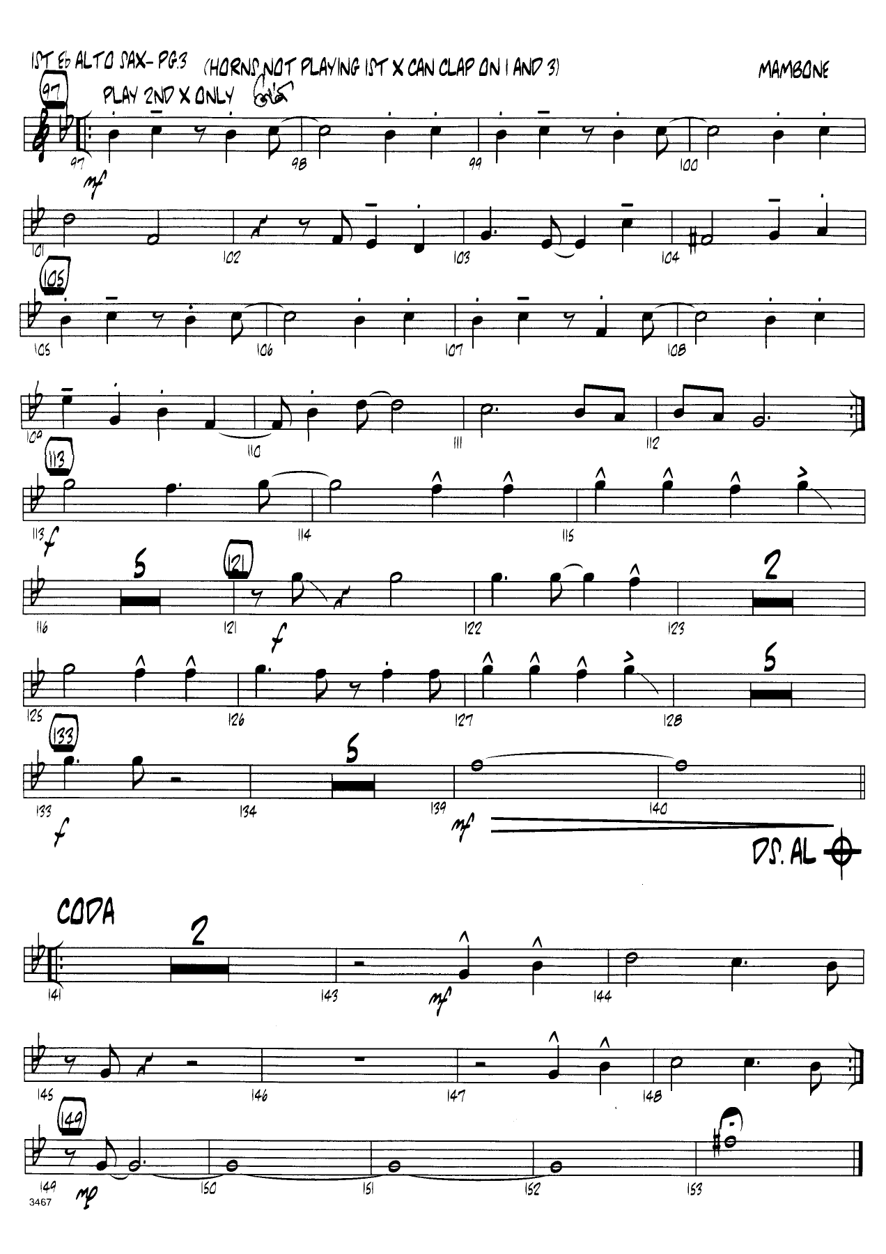 Mambone (B.Mintzer) MP3 — page 3