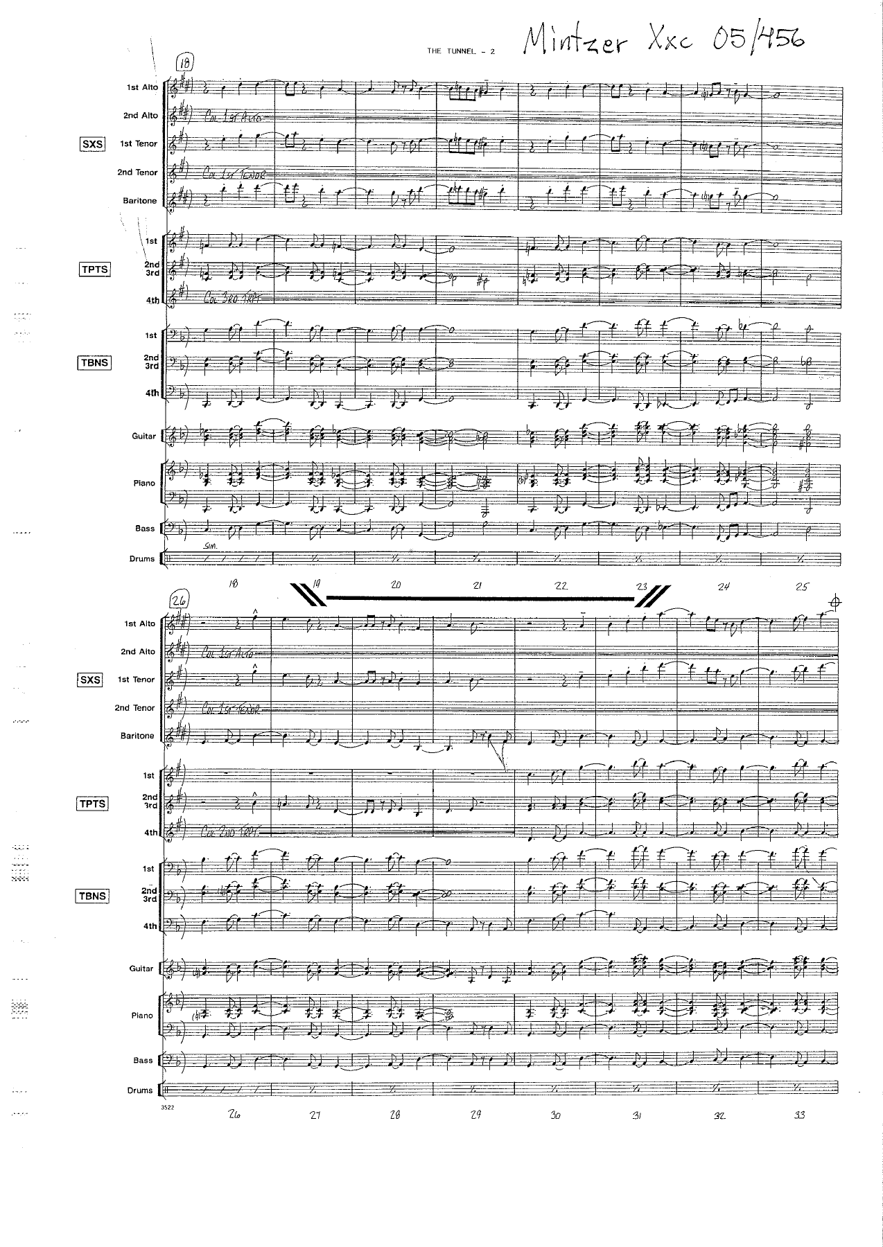The Tunnel B.Mintzer) — page 3