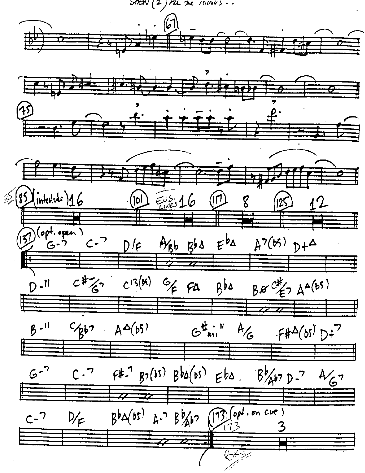 All The Things You Are (W.Senior) B.Shew — page 2