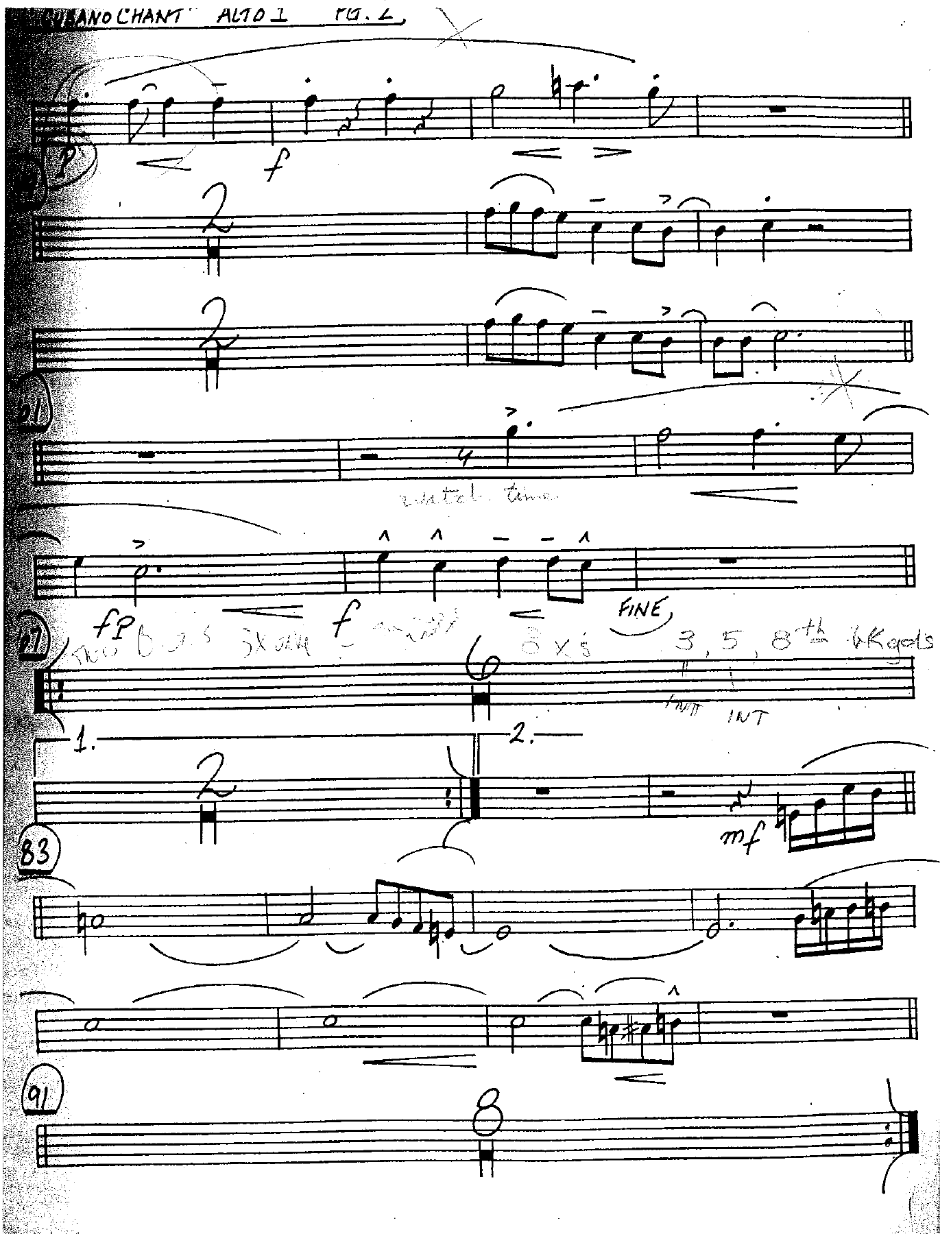Cubano Chant (B.Washut) B.Shew — page 2
