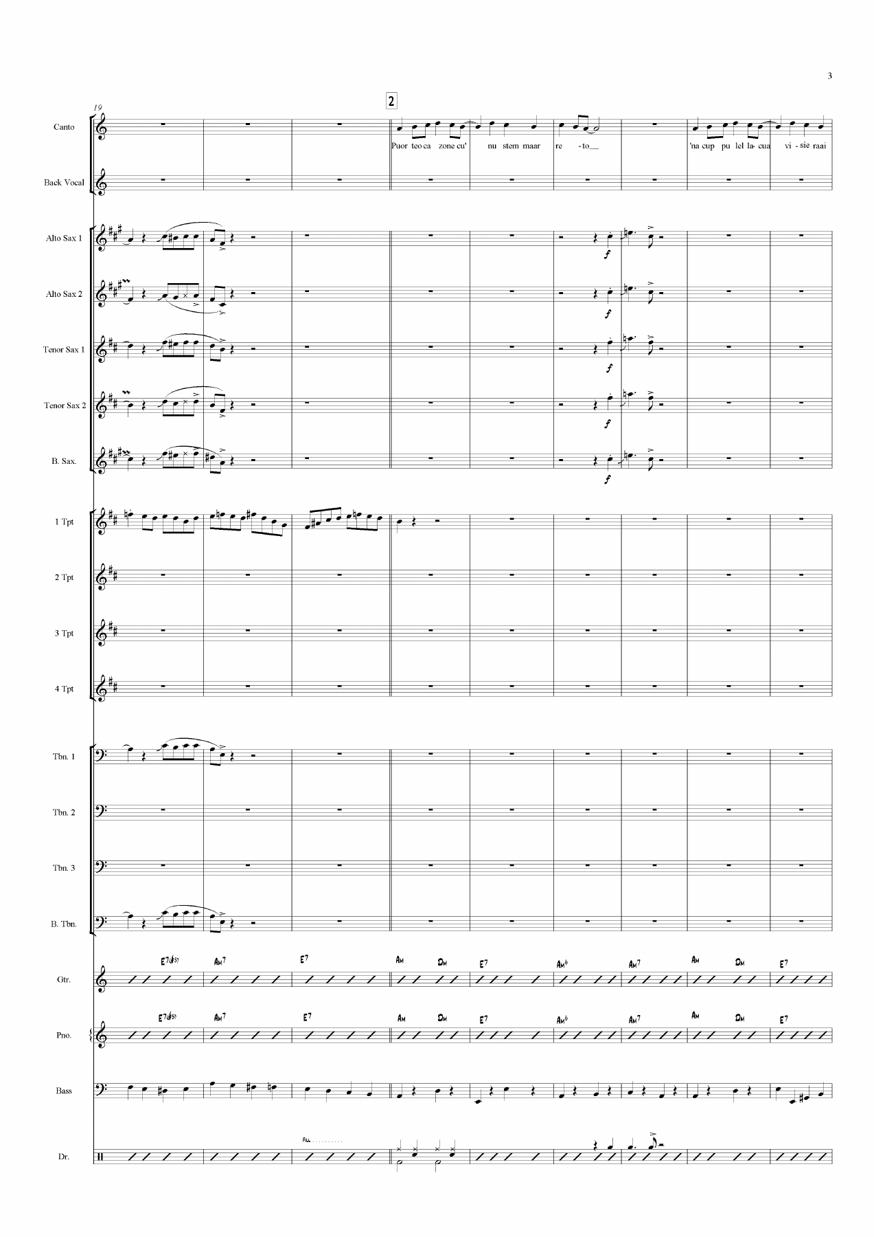 Tu Vuo Fa L'Americano — page 3
