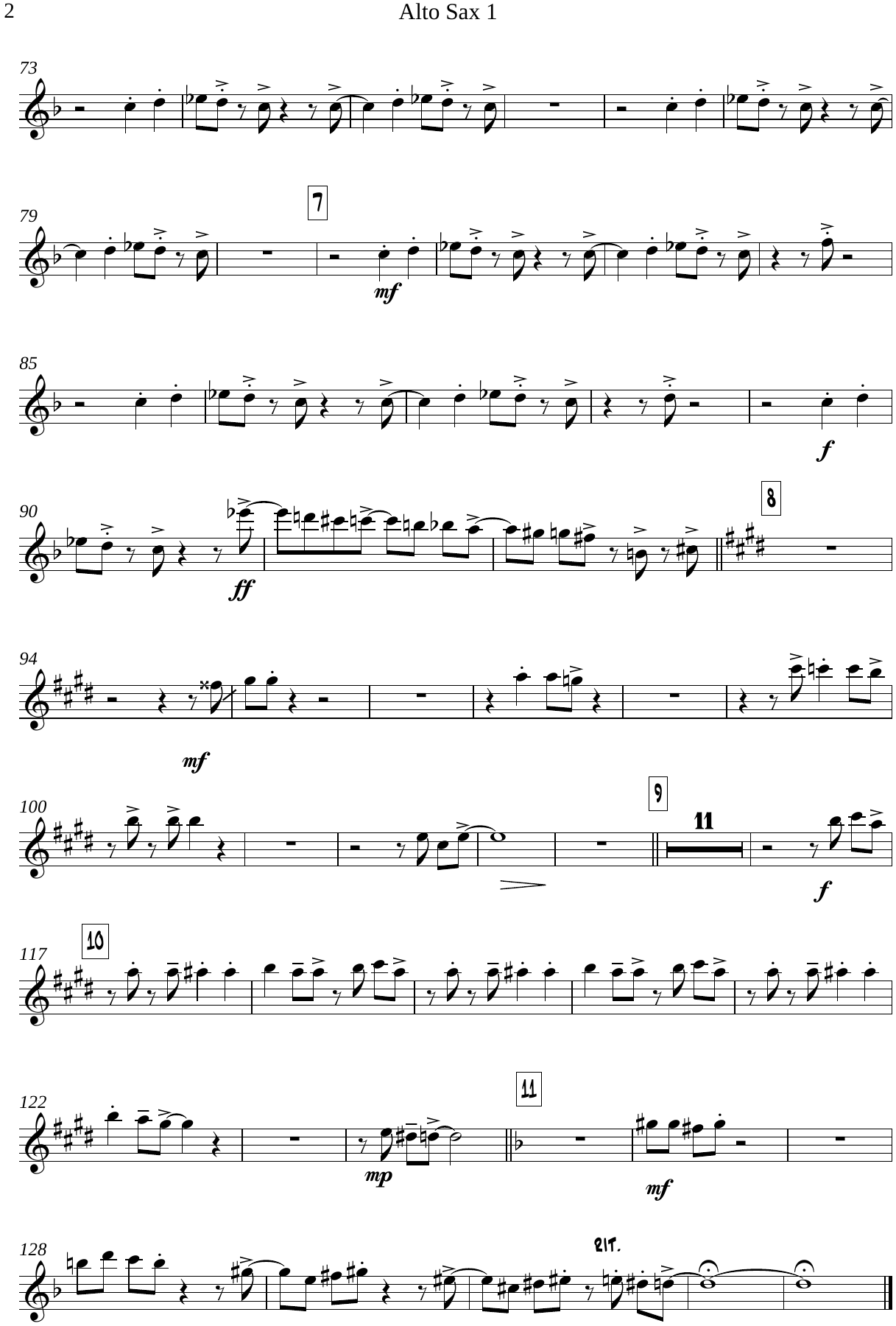 Two For The Blues (B.Myagkov) N.Hefti — page 2