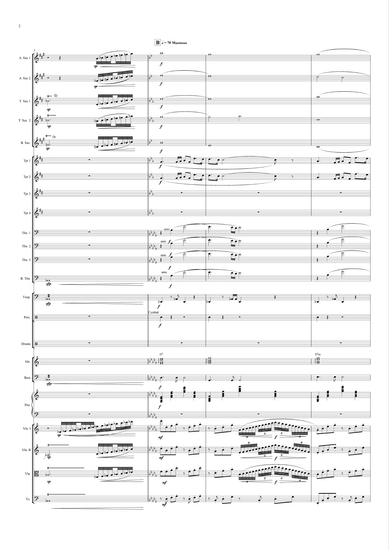 Vladimir Cosma Medley — page 2