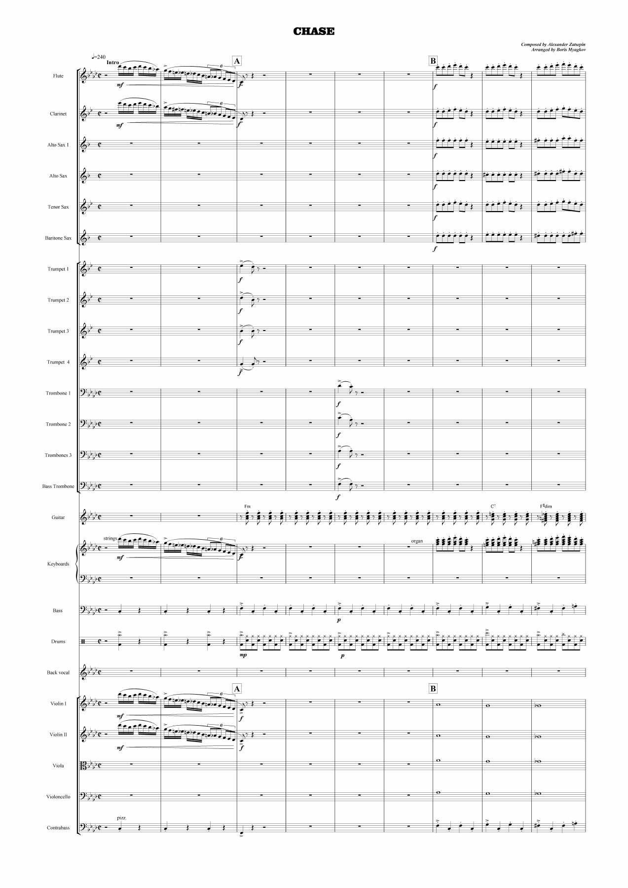 . (B.Myagkov) — sheet music preview