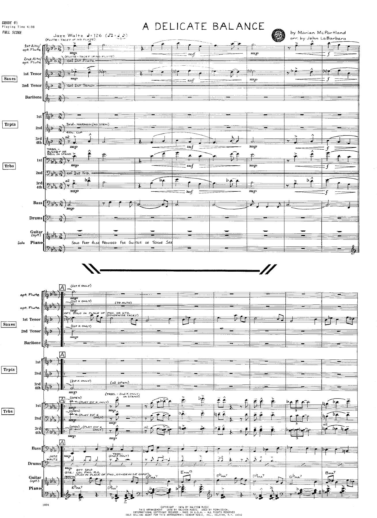 A Delicate Balance (J.La Barbera) B.Rich — page 2