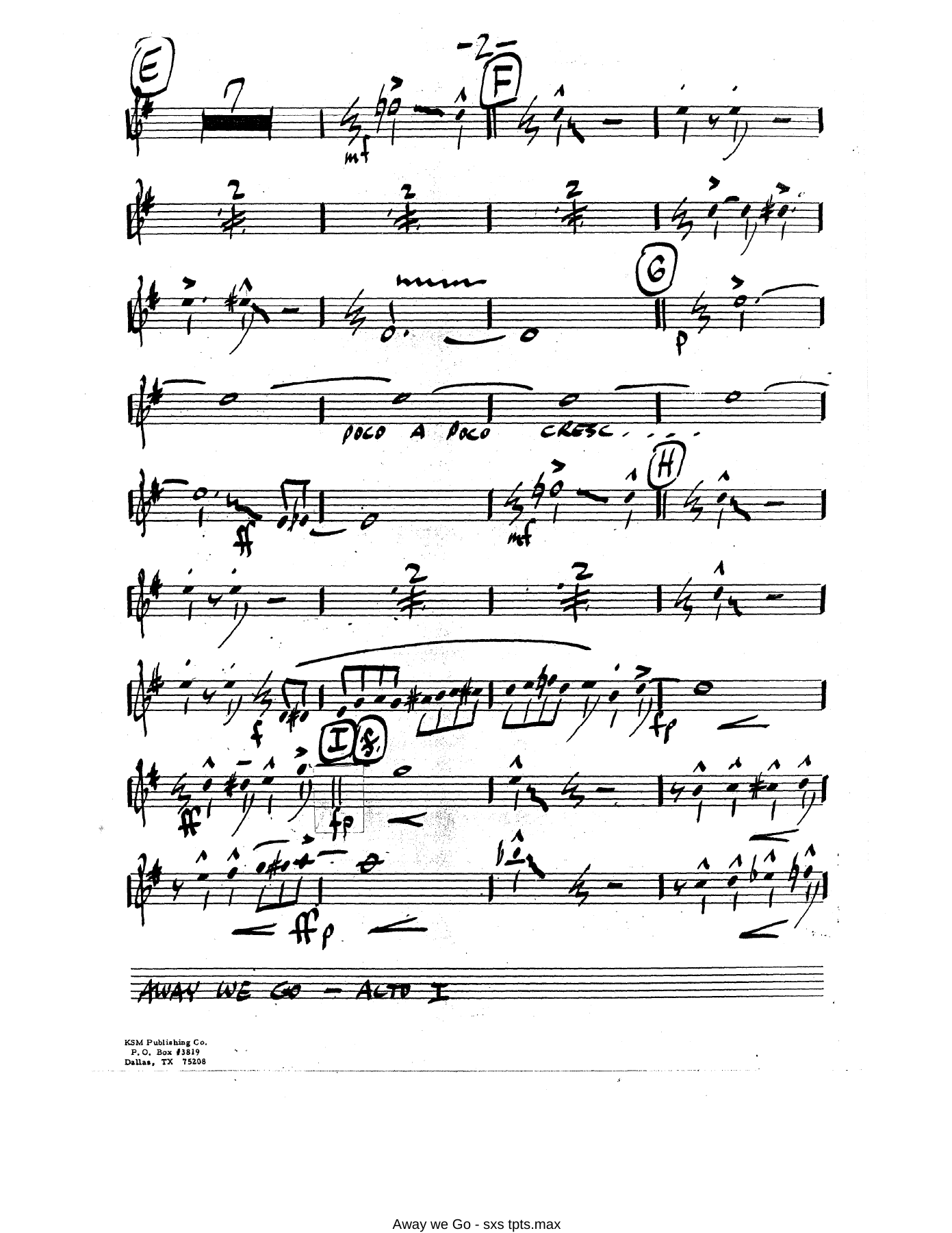 Away We Go (A.Ferguson) MP3 — page 2