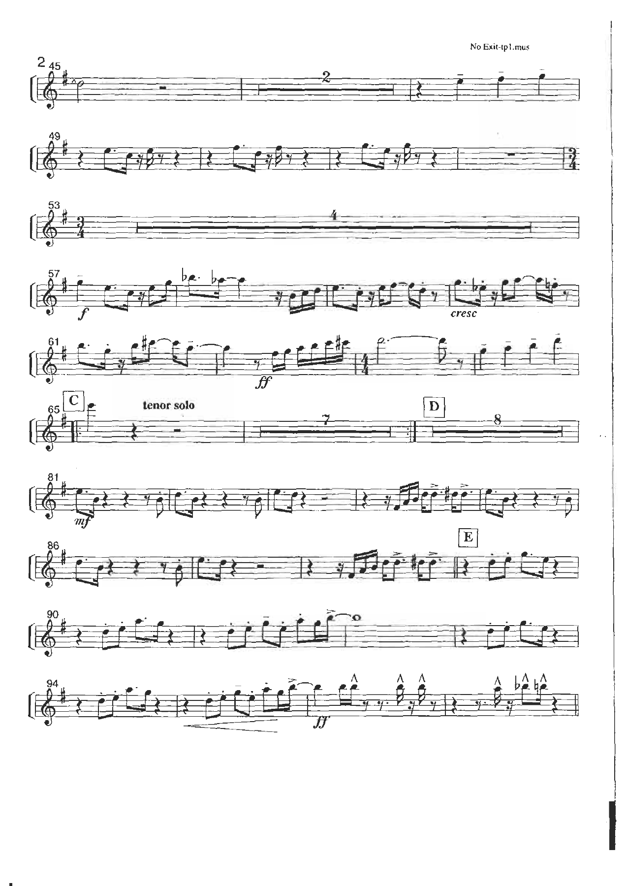 No Exit (B.Cunliffe) B.Rich — page 2