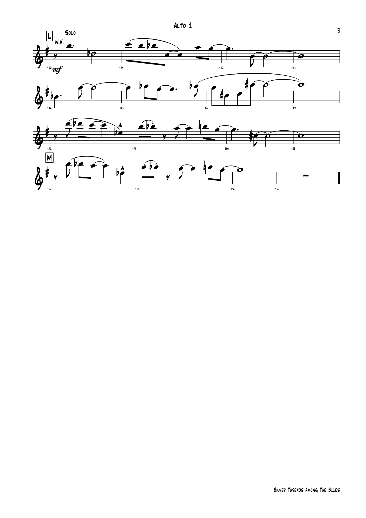 Silver Threads Among The Blues (D.Piestrub) B.Rich — page 3