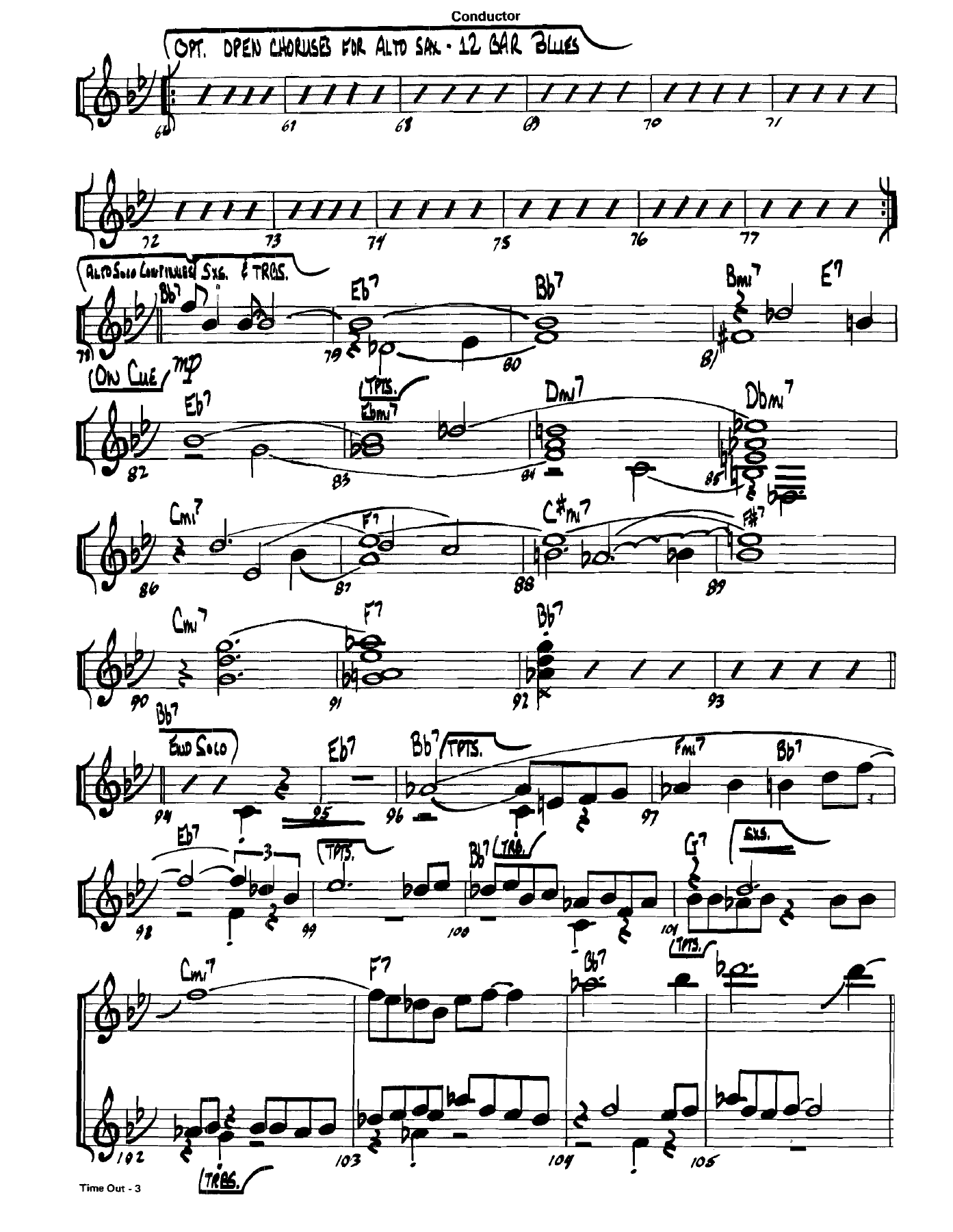 Time Out (D.Menza) B.Rich — page 3