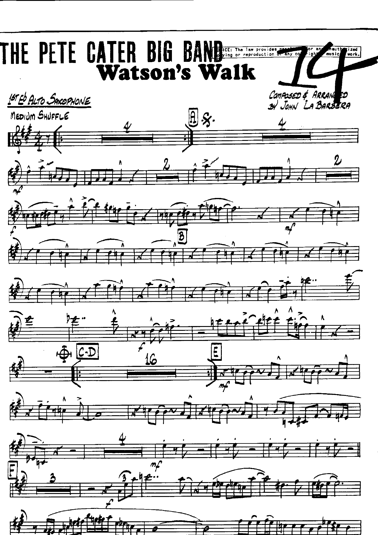 Watson's Walk (J.LaBarbera) B.Rich — page 3
