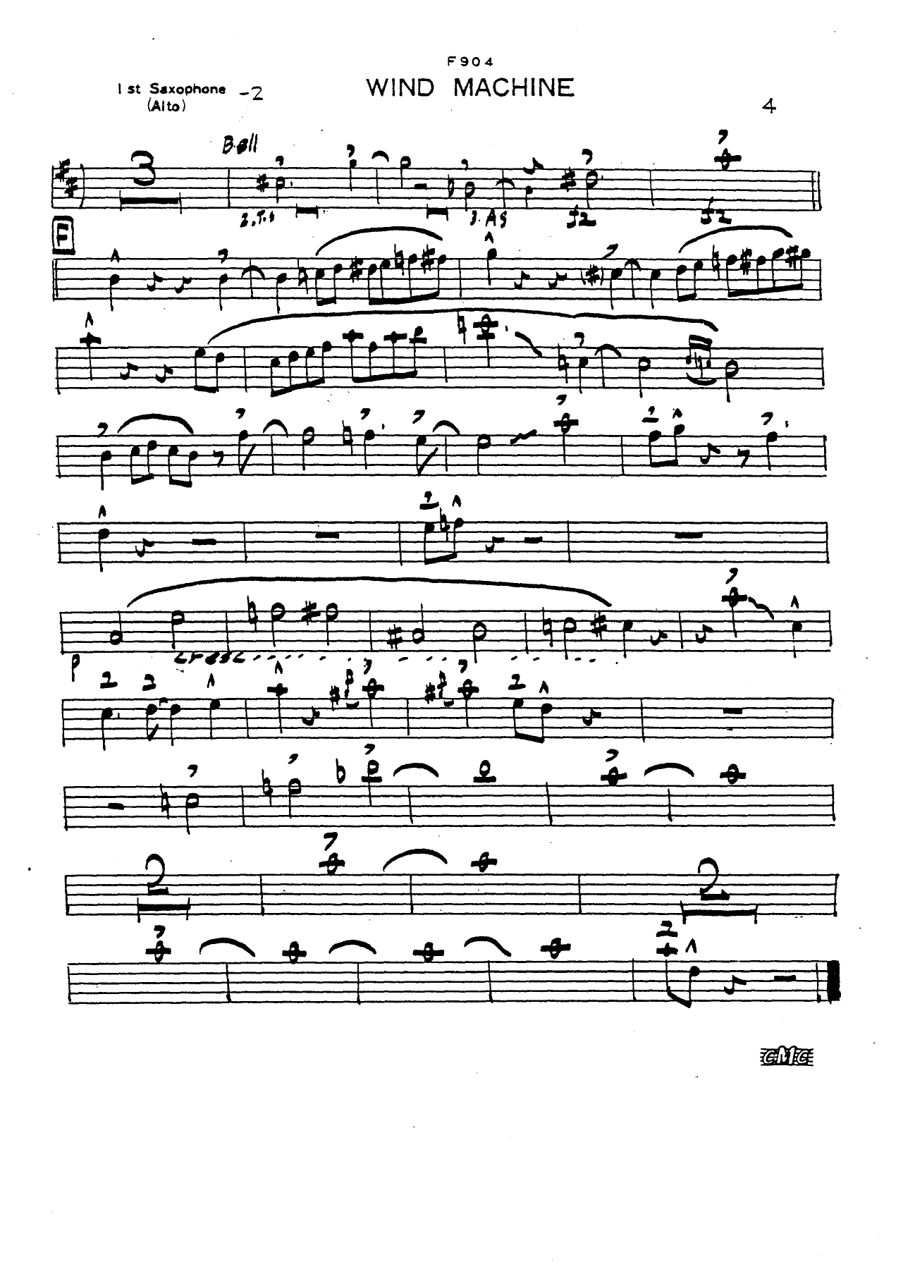 Wind Mashine (S.Nestico) MP3 — page 3