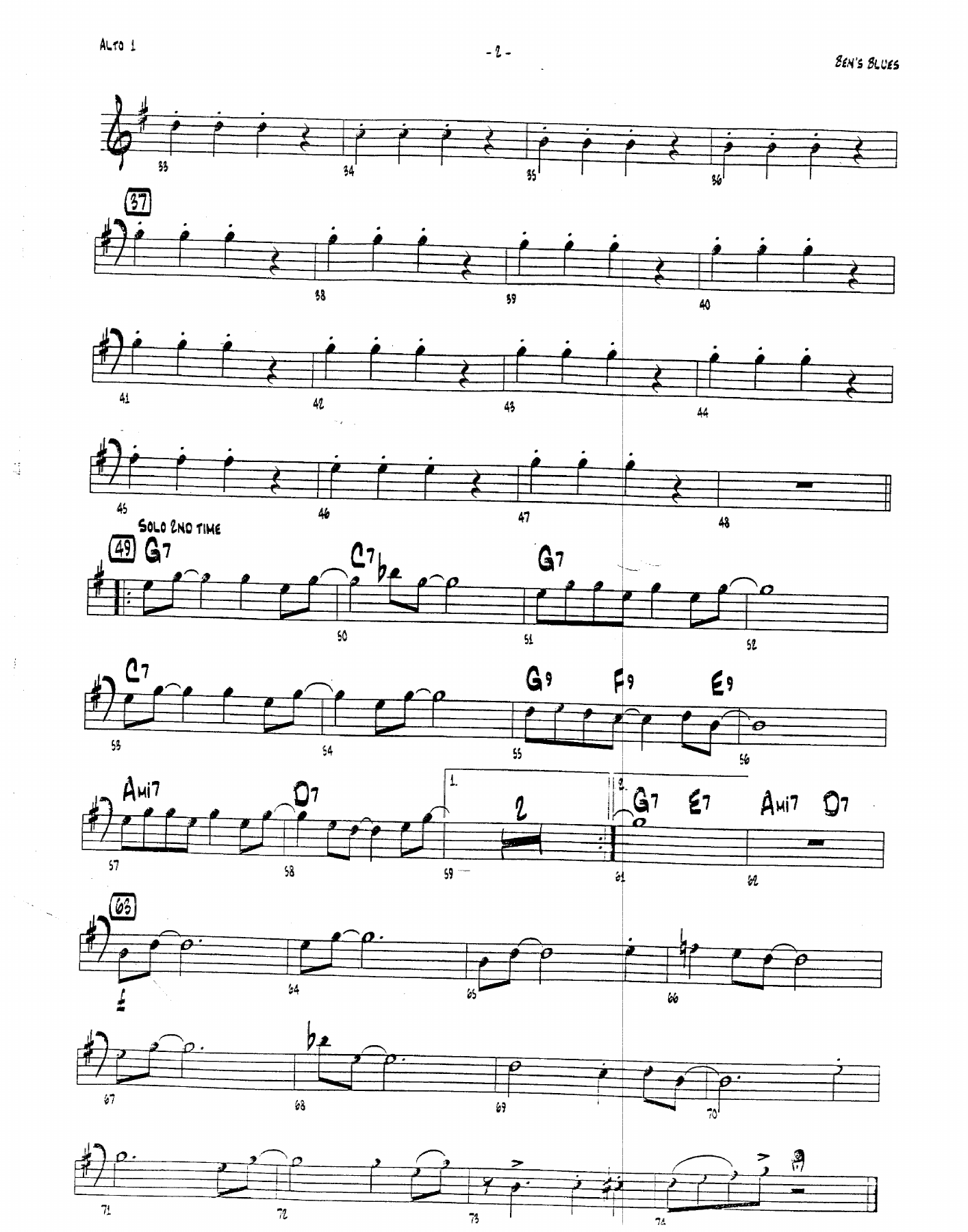 Ben's Blues — page 2