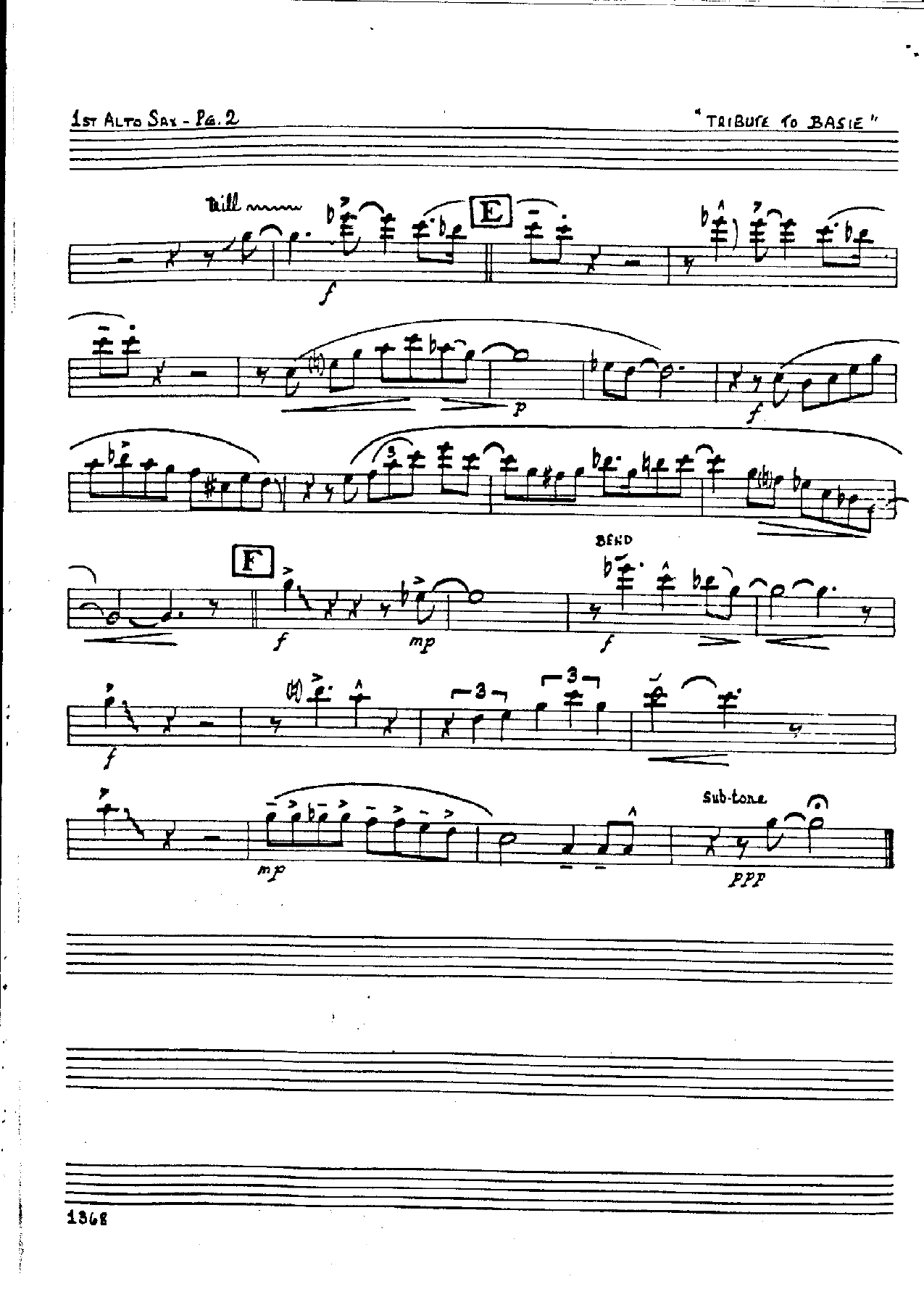 Tribute To Basie — page 2