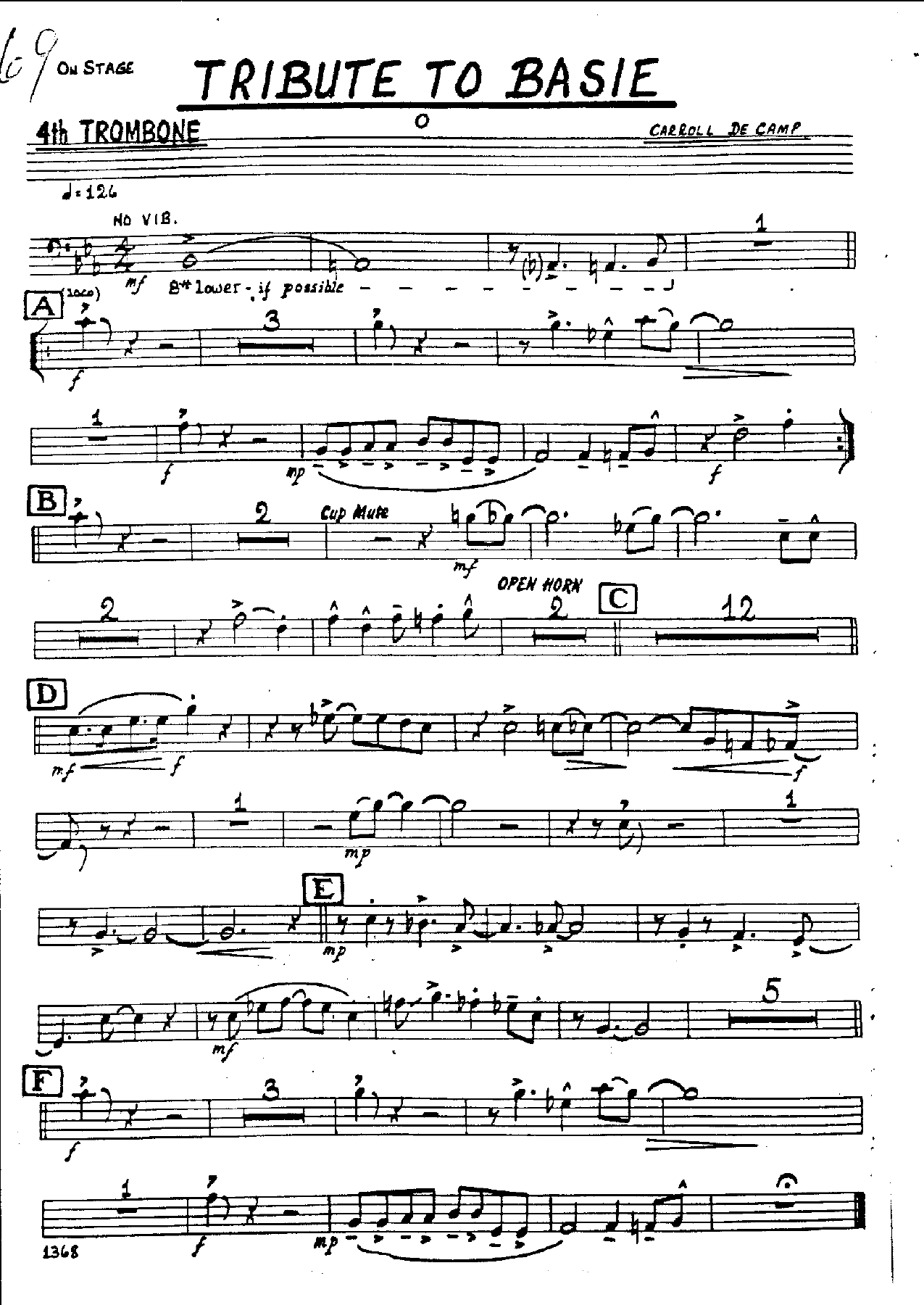 Tribute To Basie — page 3