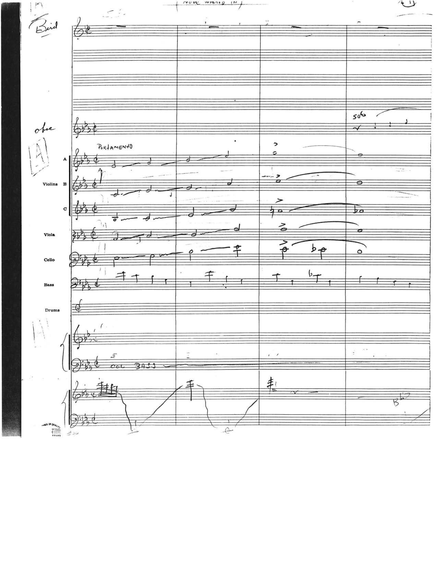 Love Walked In — sheet music cover (first page)