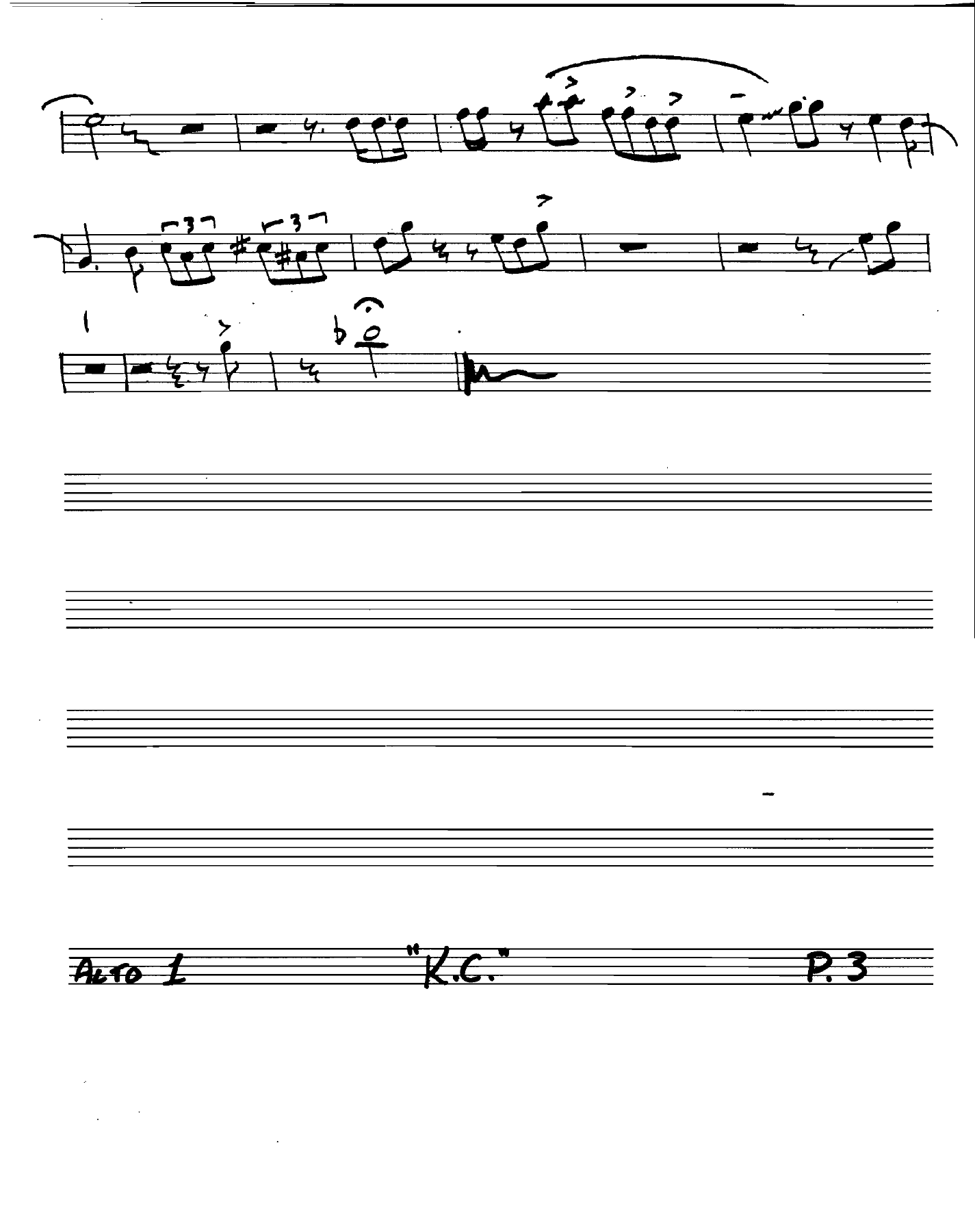 Kansas City (C.O'Farrill) C.Basie — page 3