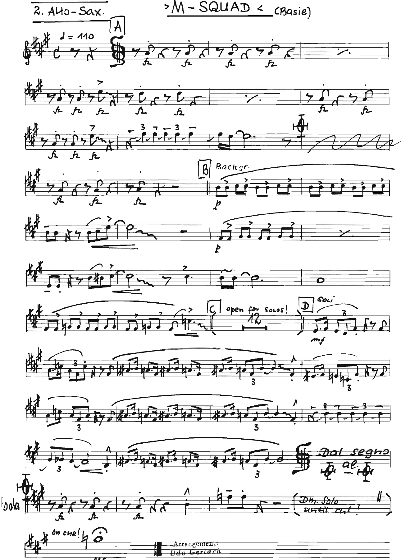 M-Squad (C.O'Farrill) C.Basie — page 3